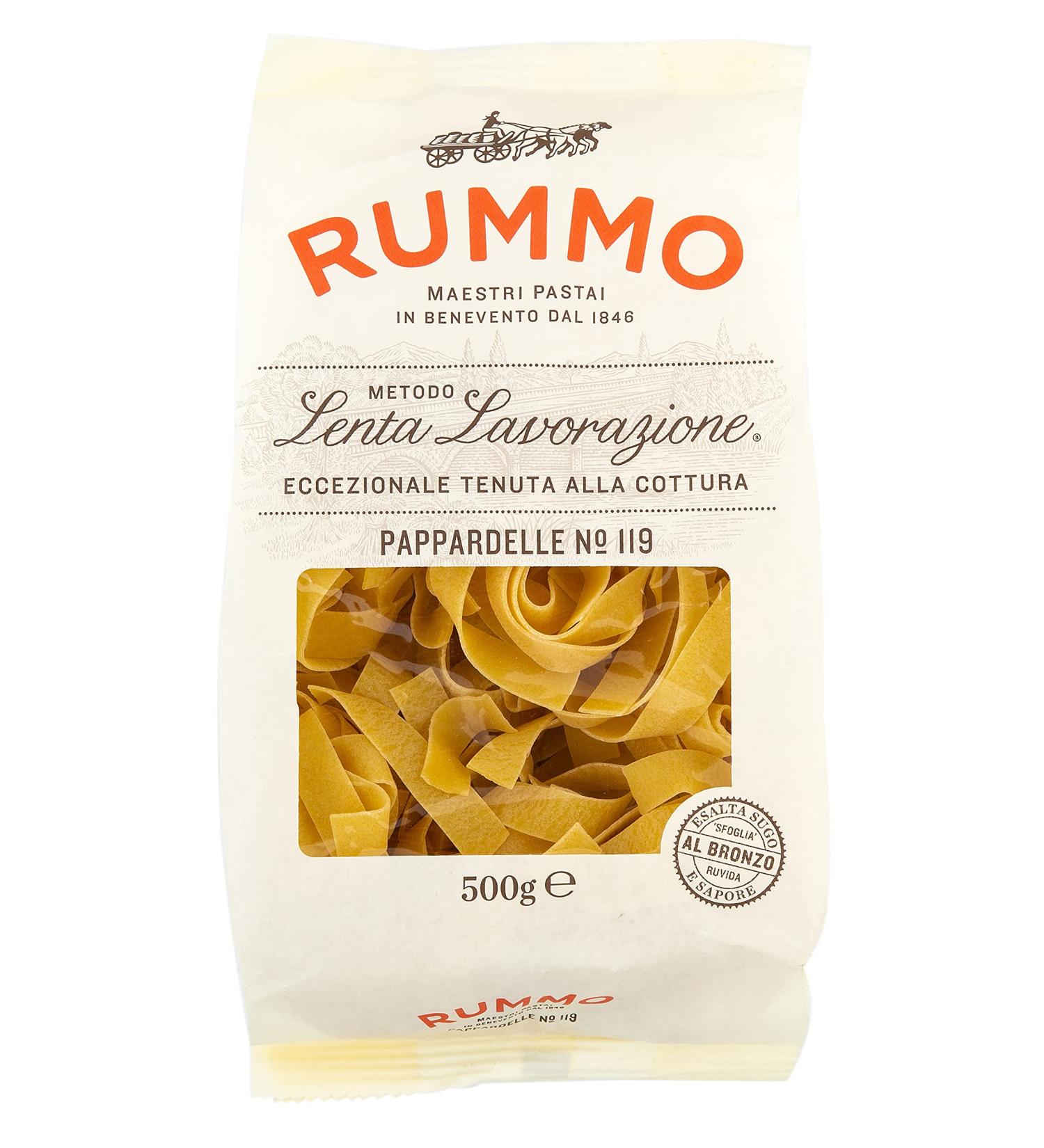 Rummo Pappardelle Pasta No.119 500g - Premium Italian Pasta - Buy Online on GoSupps.com