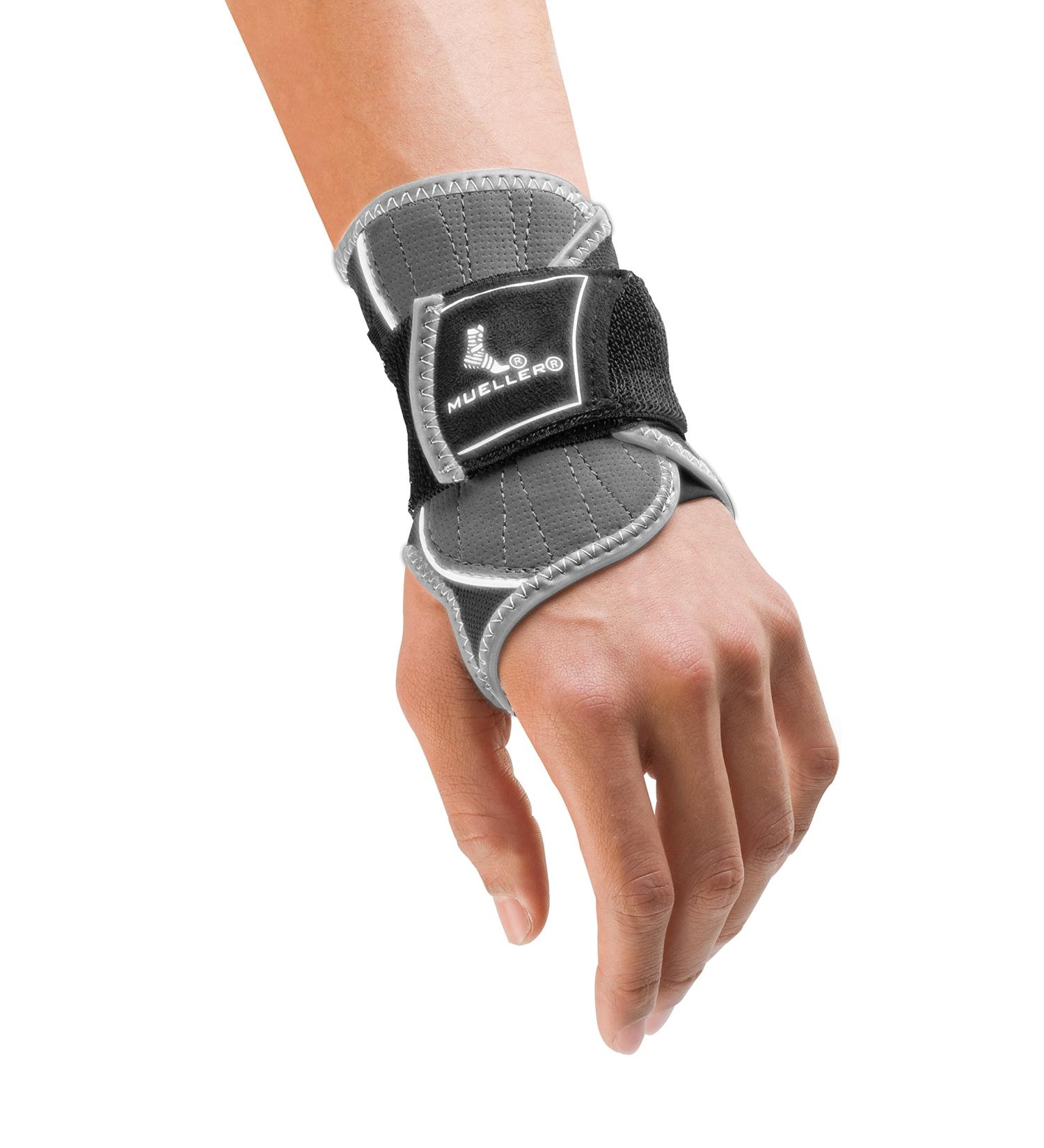 Mueller Sports Medicine HG80 Premium Wrist Brace - Small/Medium Size - Black (59637) - Buy Online on GoSupps.com