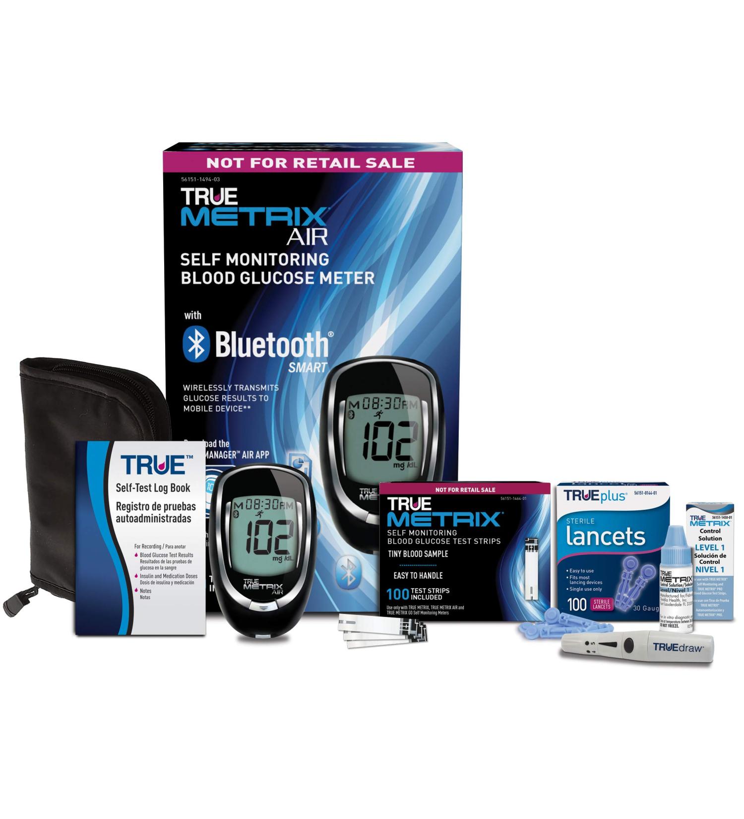 TRUE METRIX AIR Meter Starter Kit - Accurate Blood Glucose Monitoring - Buy Online on GoSupps.com