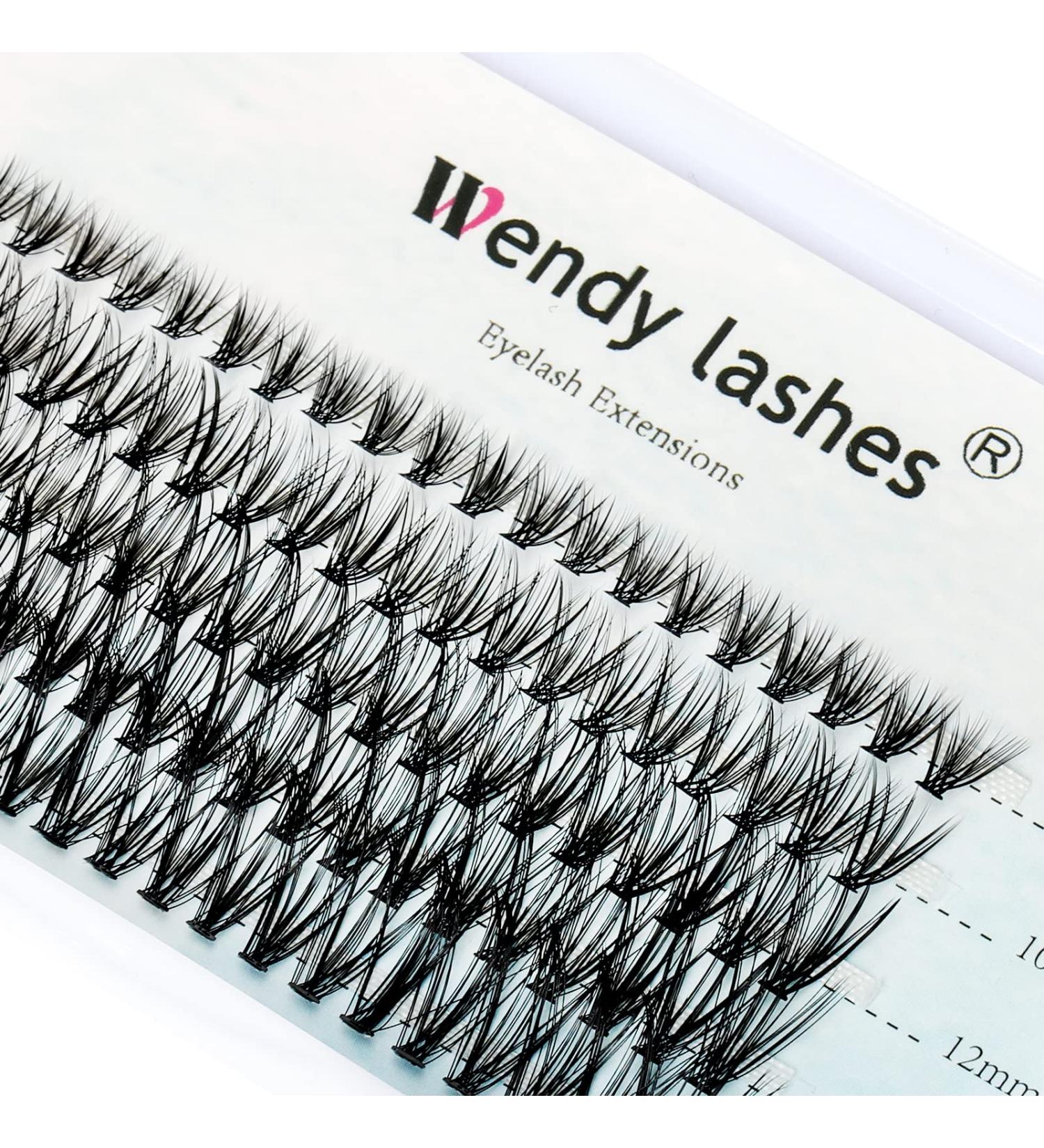 D Curl 0.07mm Mixed Cluster Lashes 8-16mm | 30 Root Individual Eyelash Extensions - Buy Online on GoSupps.com