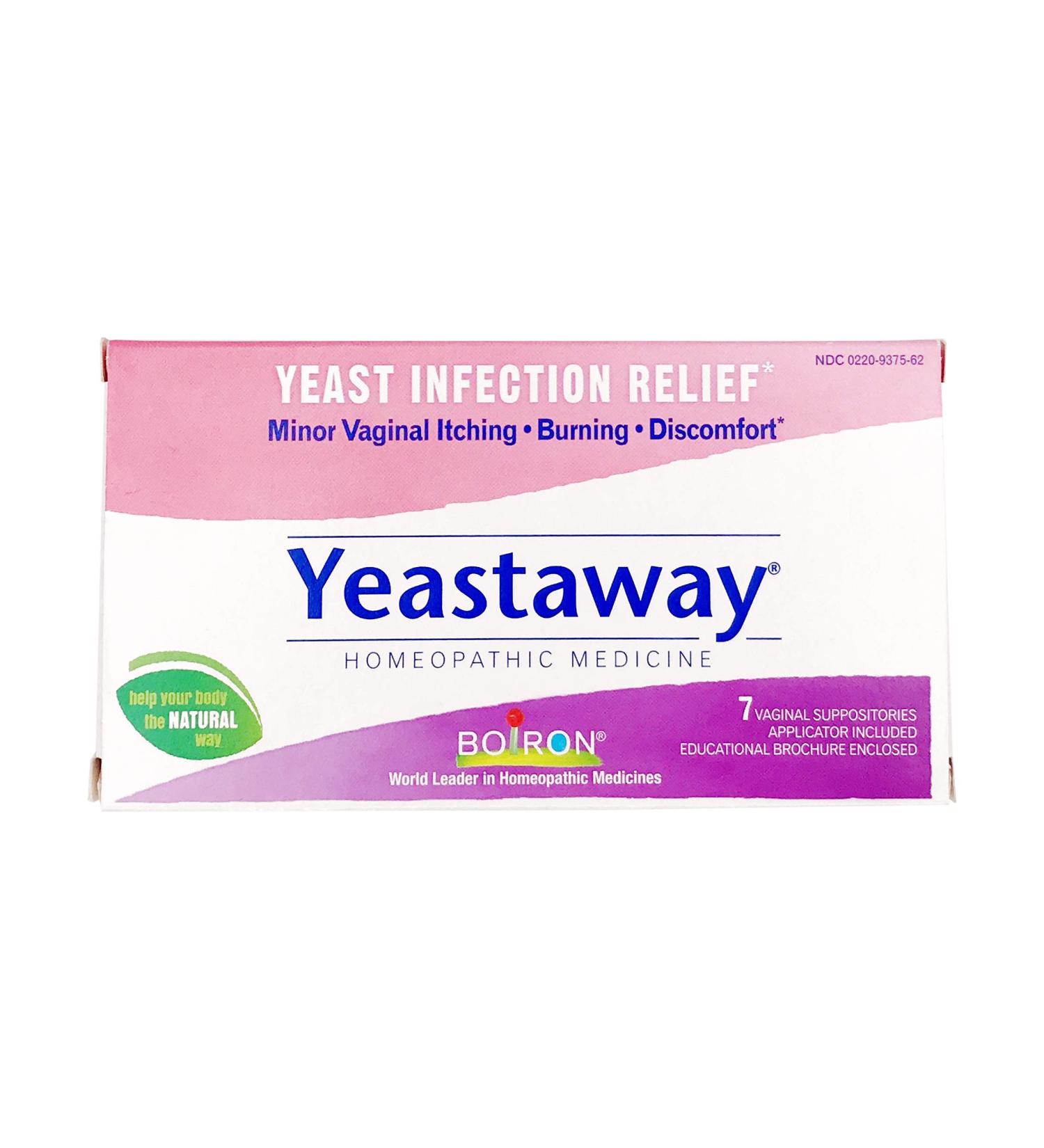 Boiron Yeastaway White - 7 Count | Natural Yeast Infection Relief - Buy Online on GoSupps.com