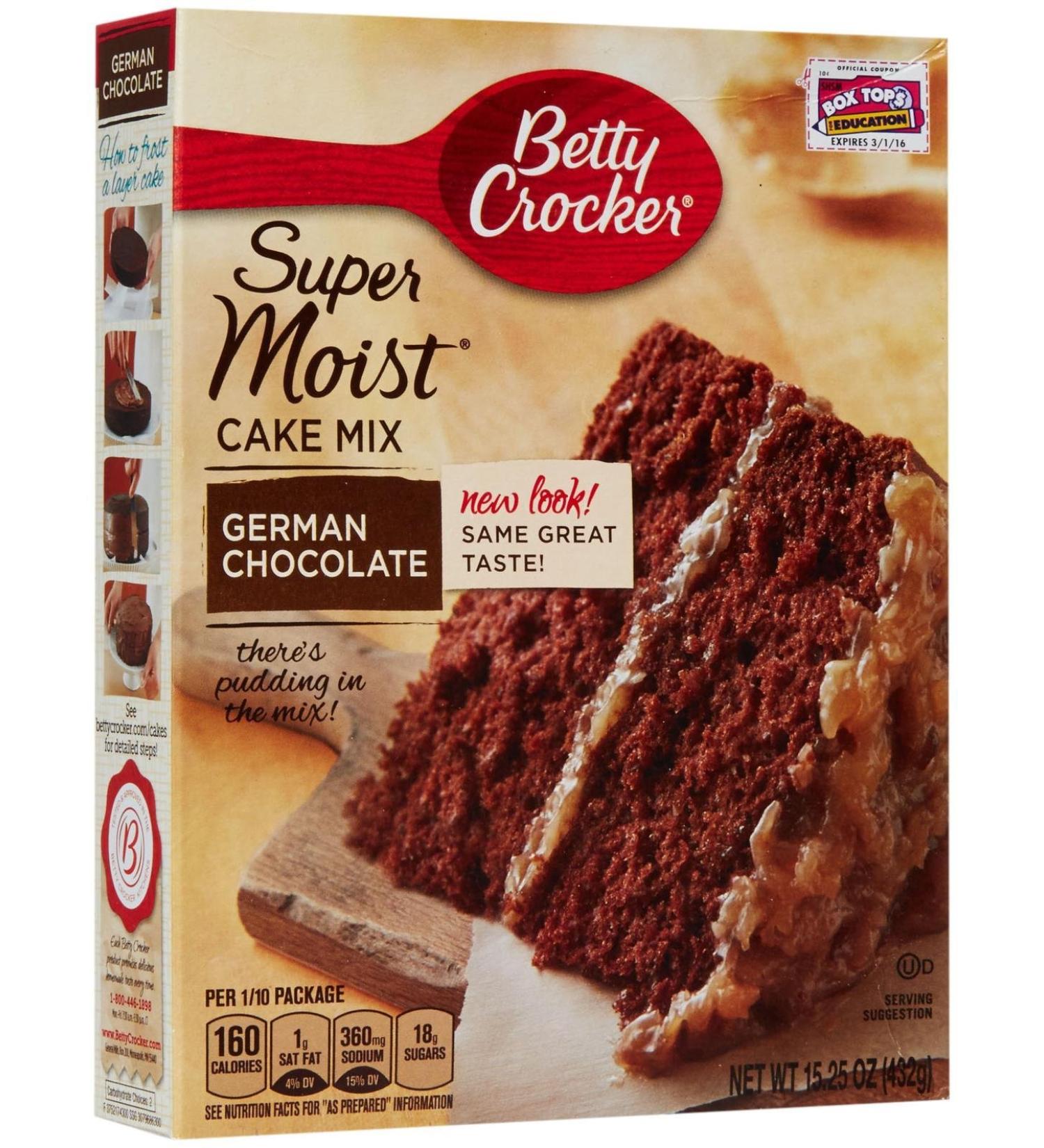 Betty Crocker German Choc. Cake Mix 15.25 oz. (432 g)