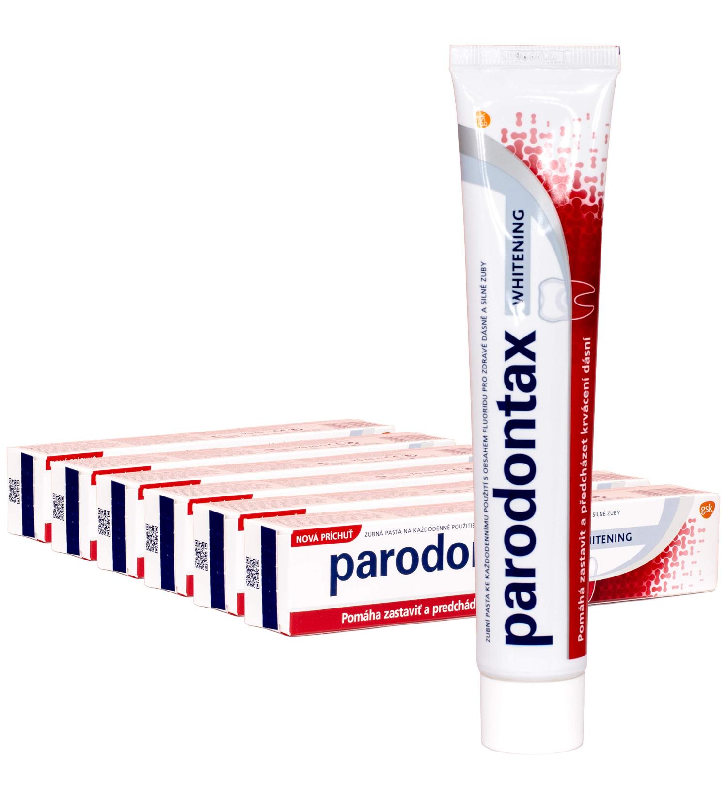  Parodontax parodontax 6 x Whitening Toothpaste 75ml - Buy Online on GoSupps.com