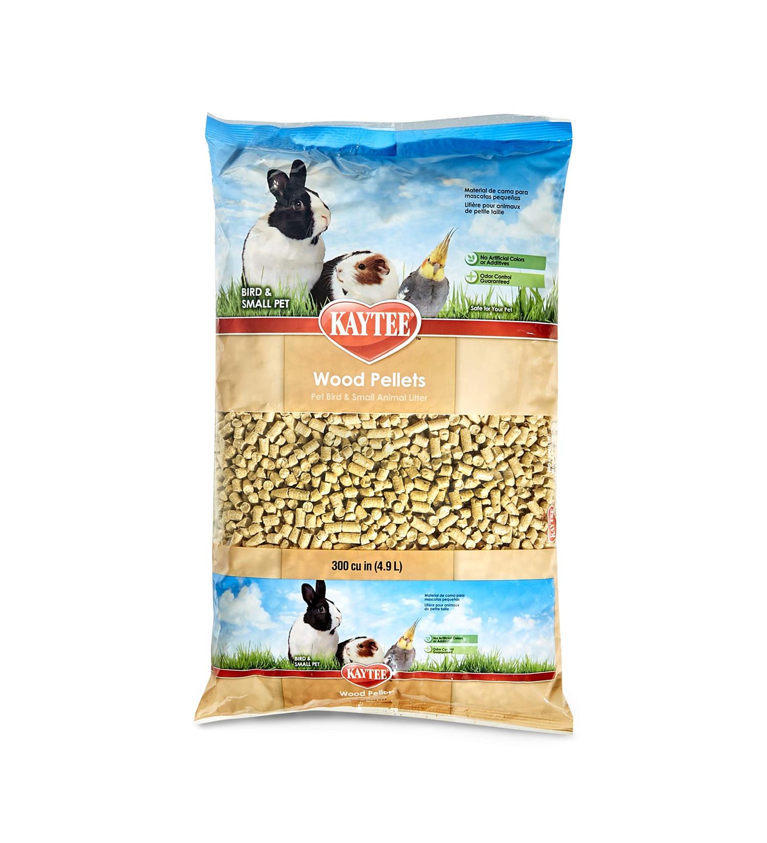 Kaytee Wood Pellets Litter 8 lb - Natural Brown | Eco-Friendly Cat Litter - Buy Online on GoSupps.com