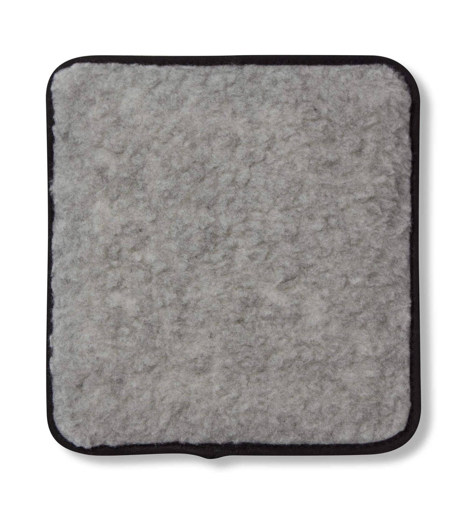 Hotties Micro Hottie - Microwave Hot Water Bottle - Lambswool Fleece - Grey - Buy Online on GoSupps.com