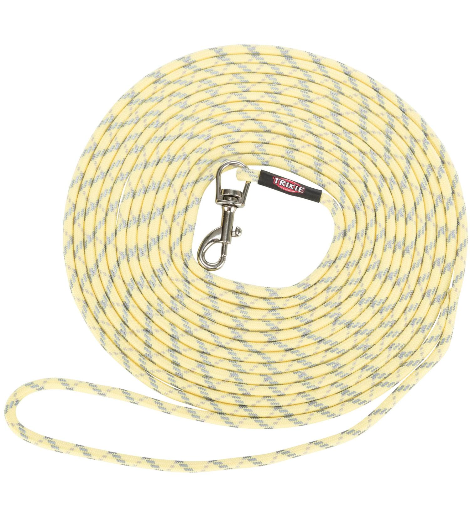 Buy Trixie Puppy Line XXS-XS - 4m 4mm in Yellow | Training Line for Young Dogs & Small Puppies - 19931 - Buy Online on GoSupps.com