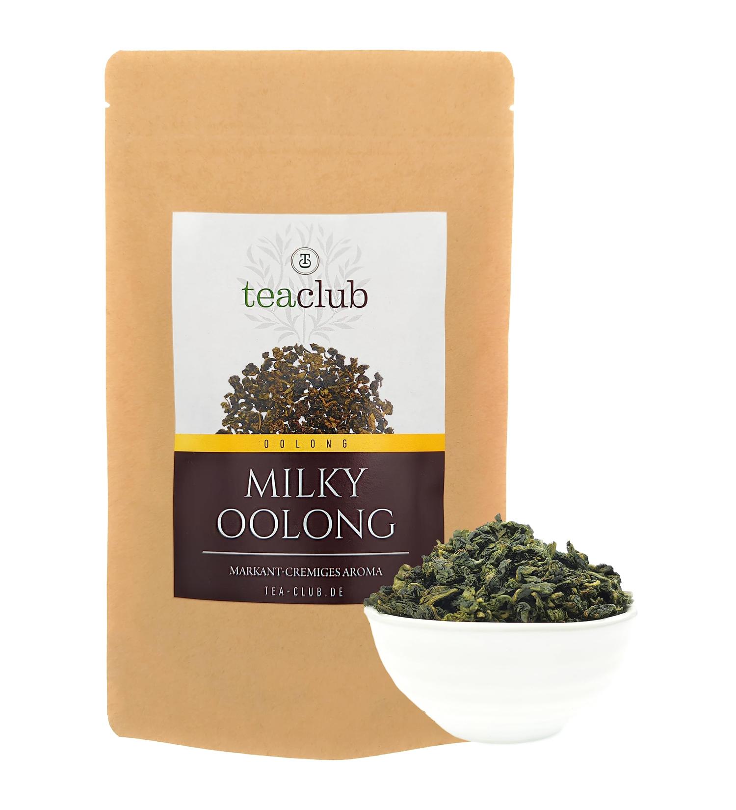 Buy Milky Oolong 100g - Premium Semi-Fermented Green Tea Loose Leaves | Teaclub International Shipping - Buy Online on GoSupps.com