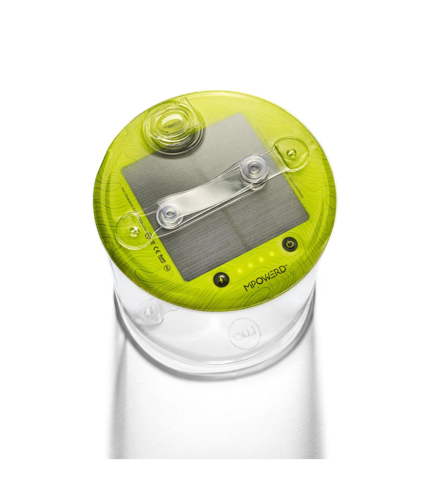 MPOWERD Luci Pro 2.0 Solar Lantern + Phone Charger | 150 Lumens, 50 Hours, Waterproof, Compact & Lightweight | Built-In USB Port for Outdoor Use - Buy Online on GoSupps.com