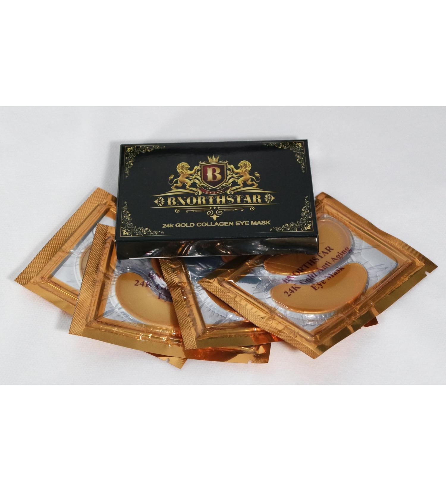 BNORTHSTAR Eye Mask Natural Beauty Mask with Pure 24K Gold 24 Gram