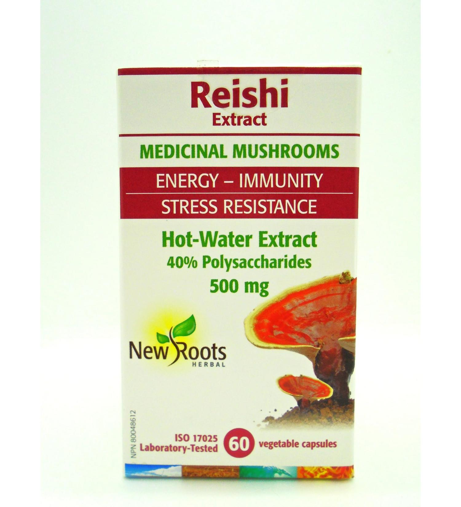 New Roots Reishi - 60 VCaps - Buy Online on GoSupps.com