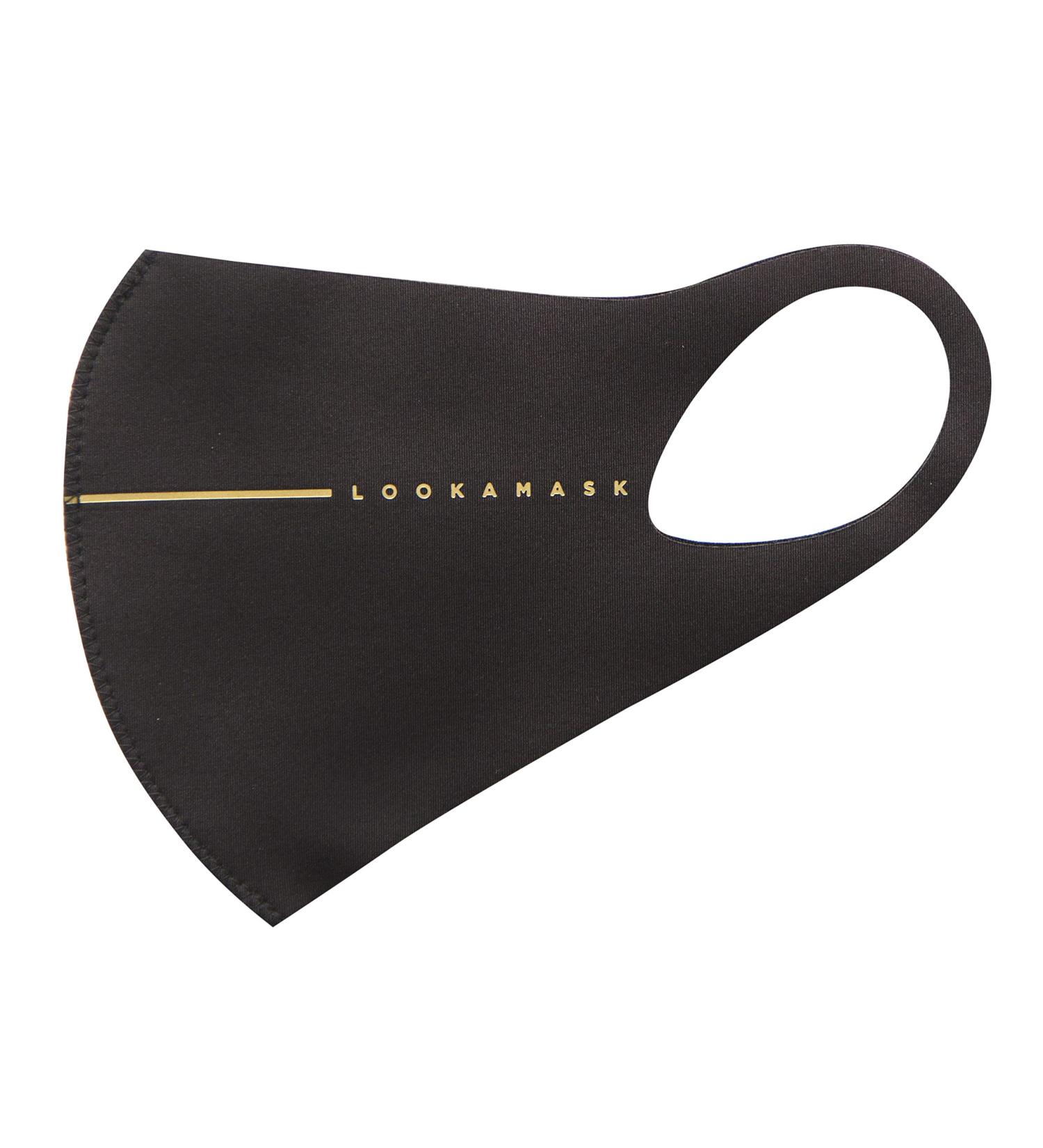 LOOKA Protective Fashion Air Mask - Washable Reusable Comfortable | Suit Line Logo Gold (Small) - International Shipping Available - Buy Online on GoSupps.com