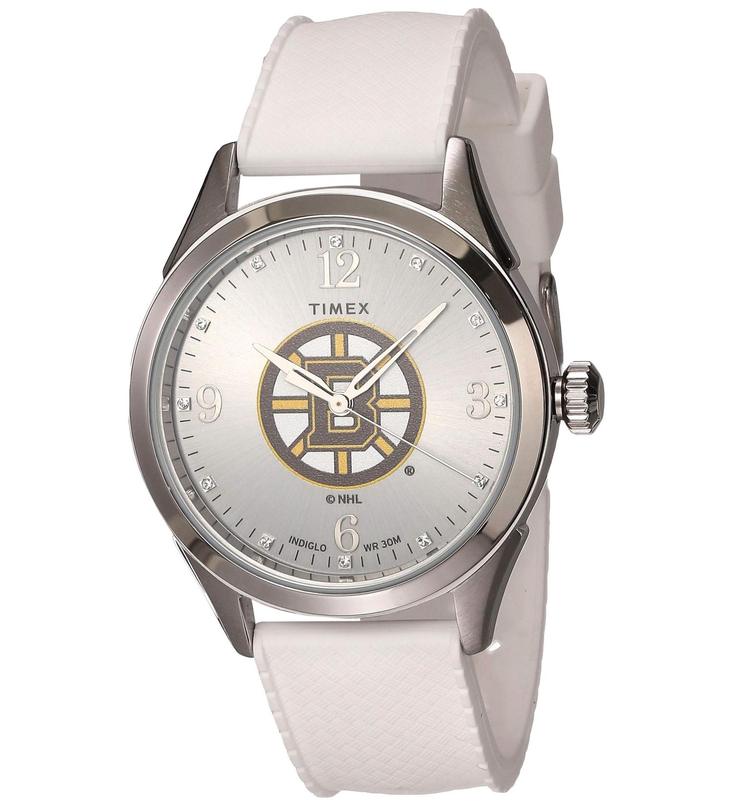 Timex NHL Women's 40mm Athena Watch - Boston Bruins Officially Licensed Design - Buy Online on GoSupps.com