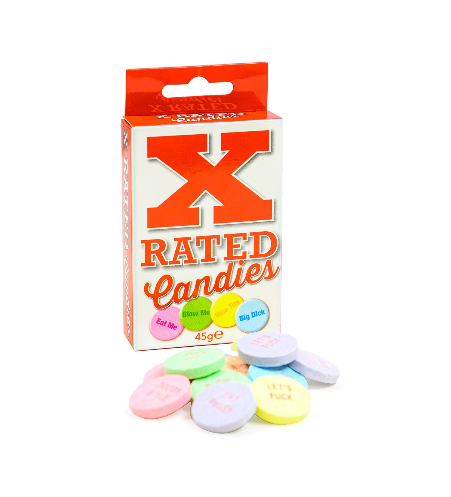 X-Rated Candies Womens Womans For Her Christmas Birthday Valentines Secret Santa Rainbow Sweets Joke Funny top selling gift present Toys Games
