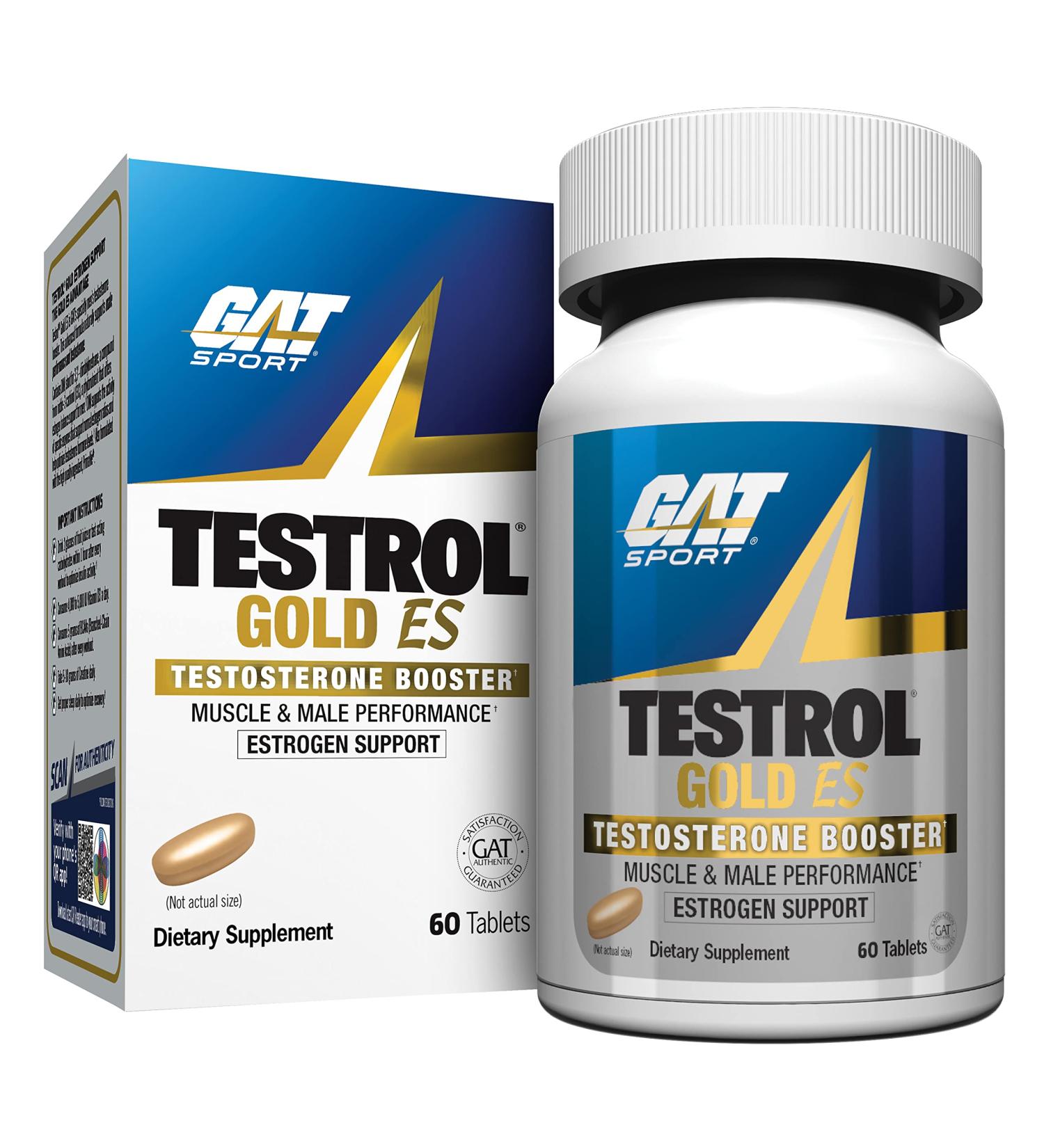 GAT Testrol Gold ES  (Not Flavored, 60 Tablets)