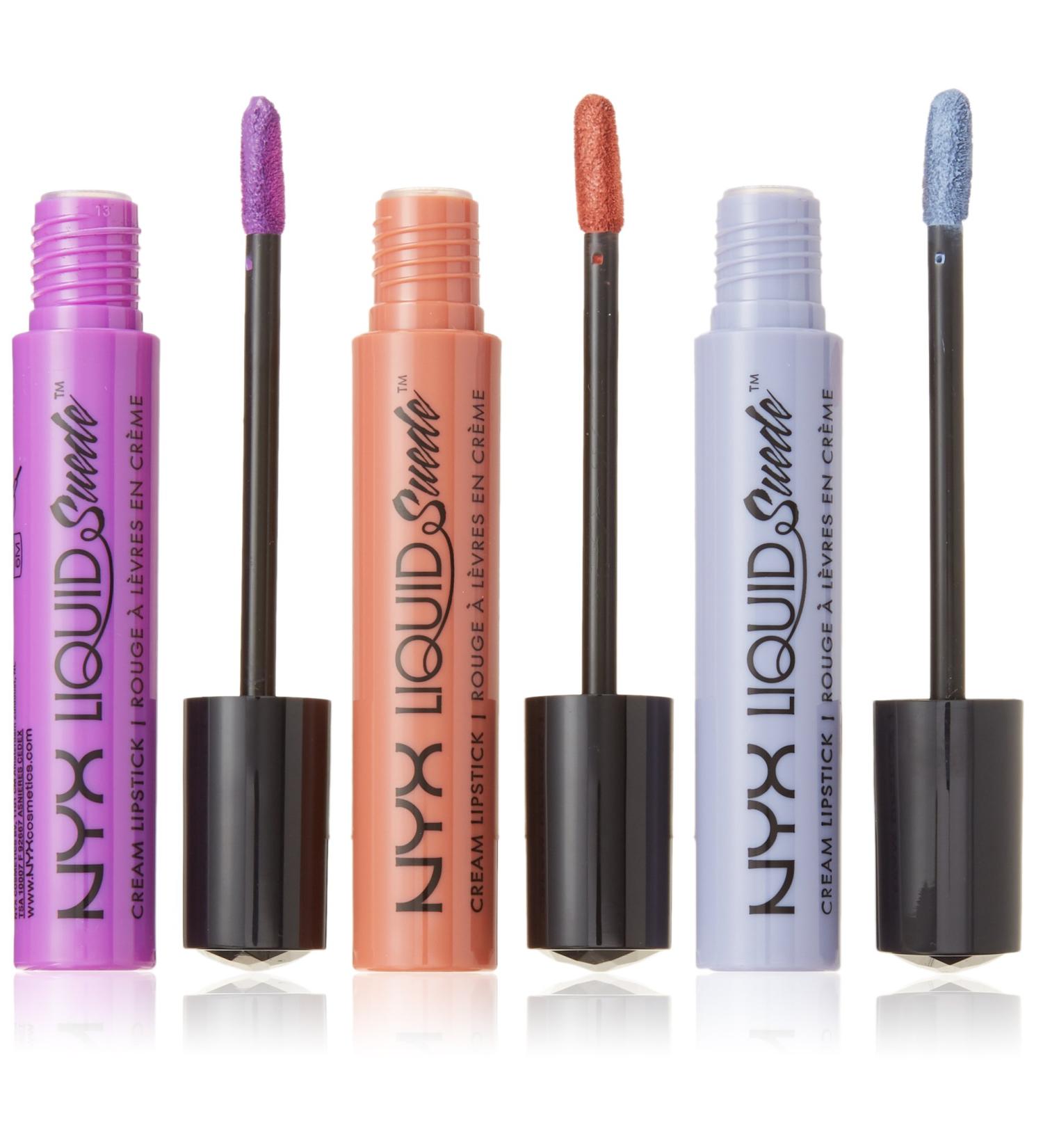 Shop Nyx Liquid Suede Cream Lipstick Gift Set - 3x4ml | Running the World Initiator & Indus Paradise - International Shipping Available - Buy Online on GoSupps.com