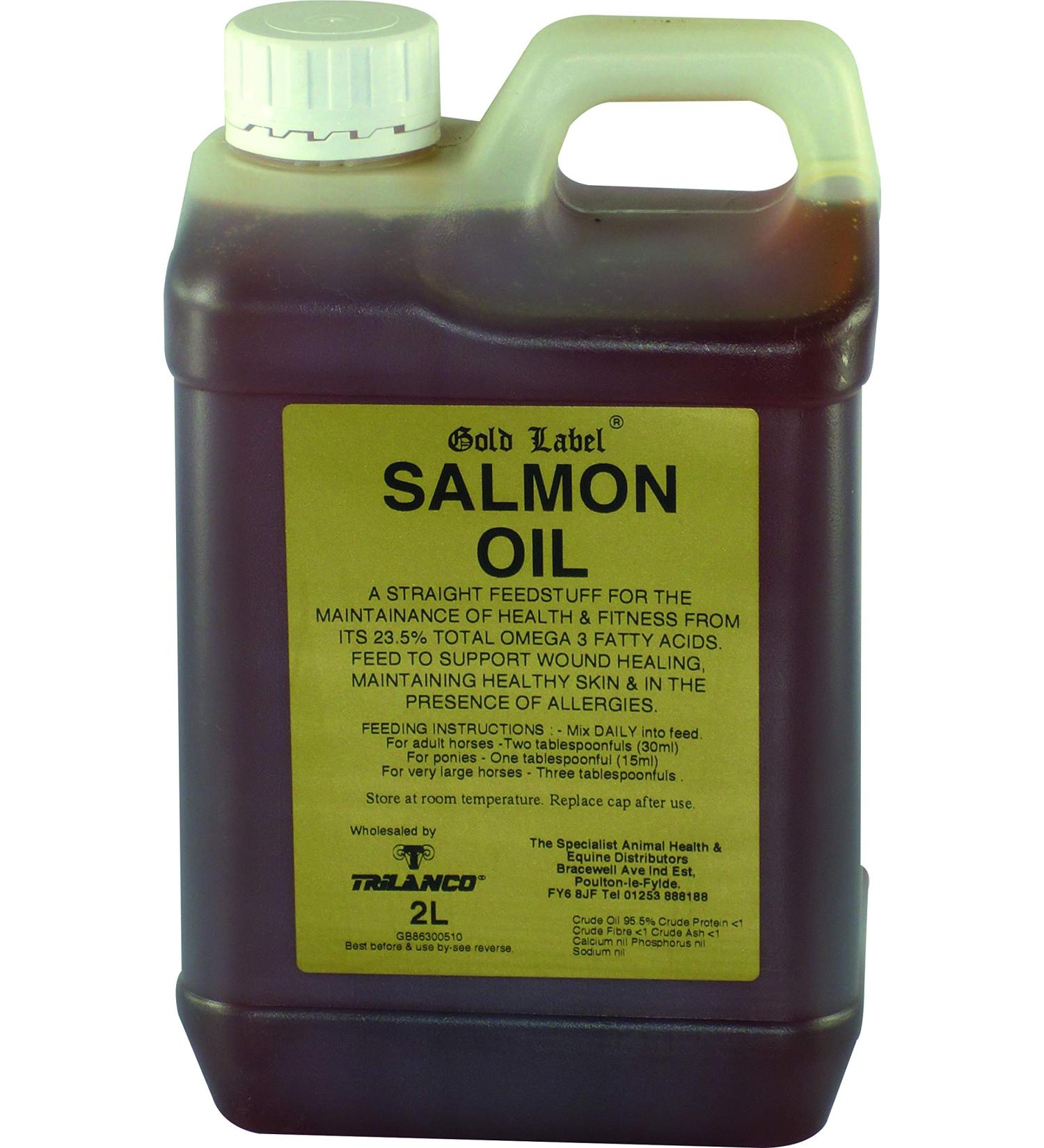 Gold Label GLD1142 Salmon Oil Clear 2 Litre