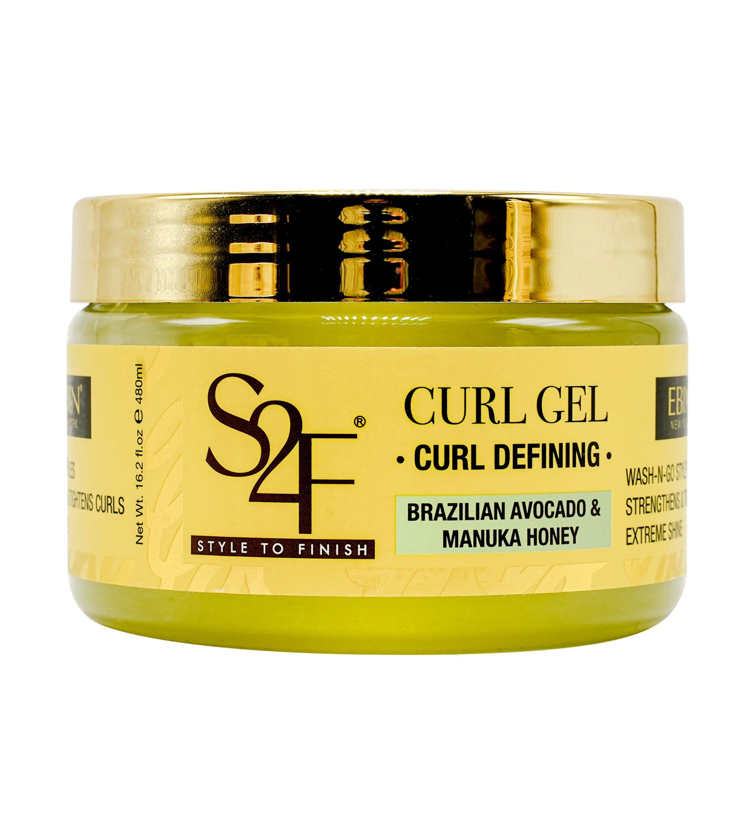 Brazilian Avocado & Manuka Honey Curl Gel | 16.2oz | Frizz Control & Moisture | Curl Defining Gel for All Hair Types - Buy Online on GoSupps.com