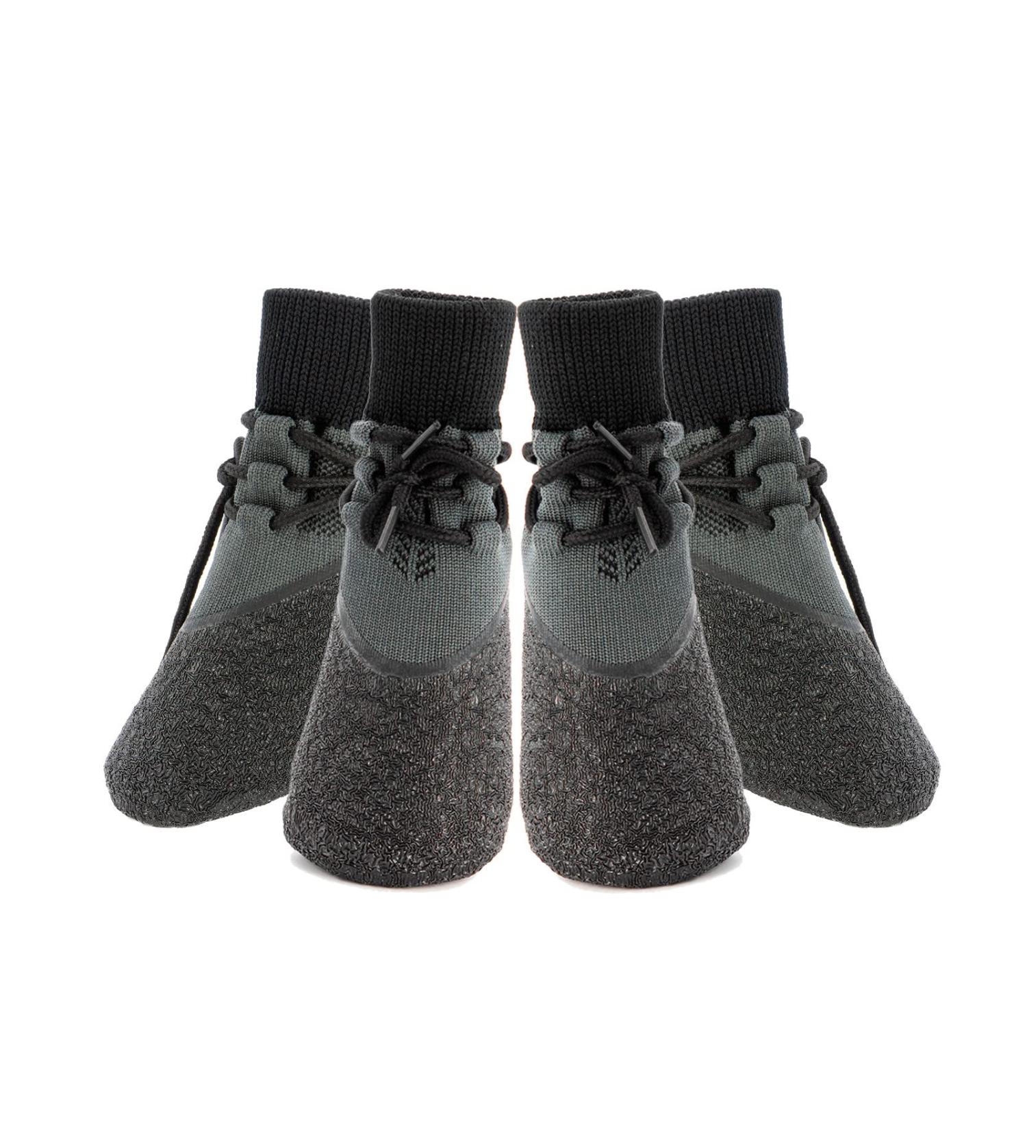 Avaner 4-Piece Dog Socks & Shoes - Waterproof Anti-Slip Lace-Up Protection for Small & Medium Dogs - Buy Online on GoSupps.com