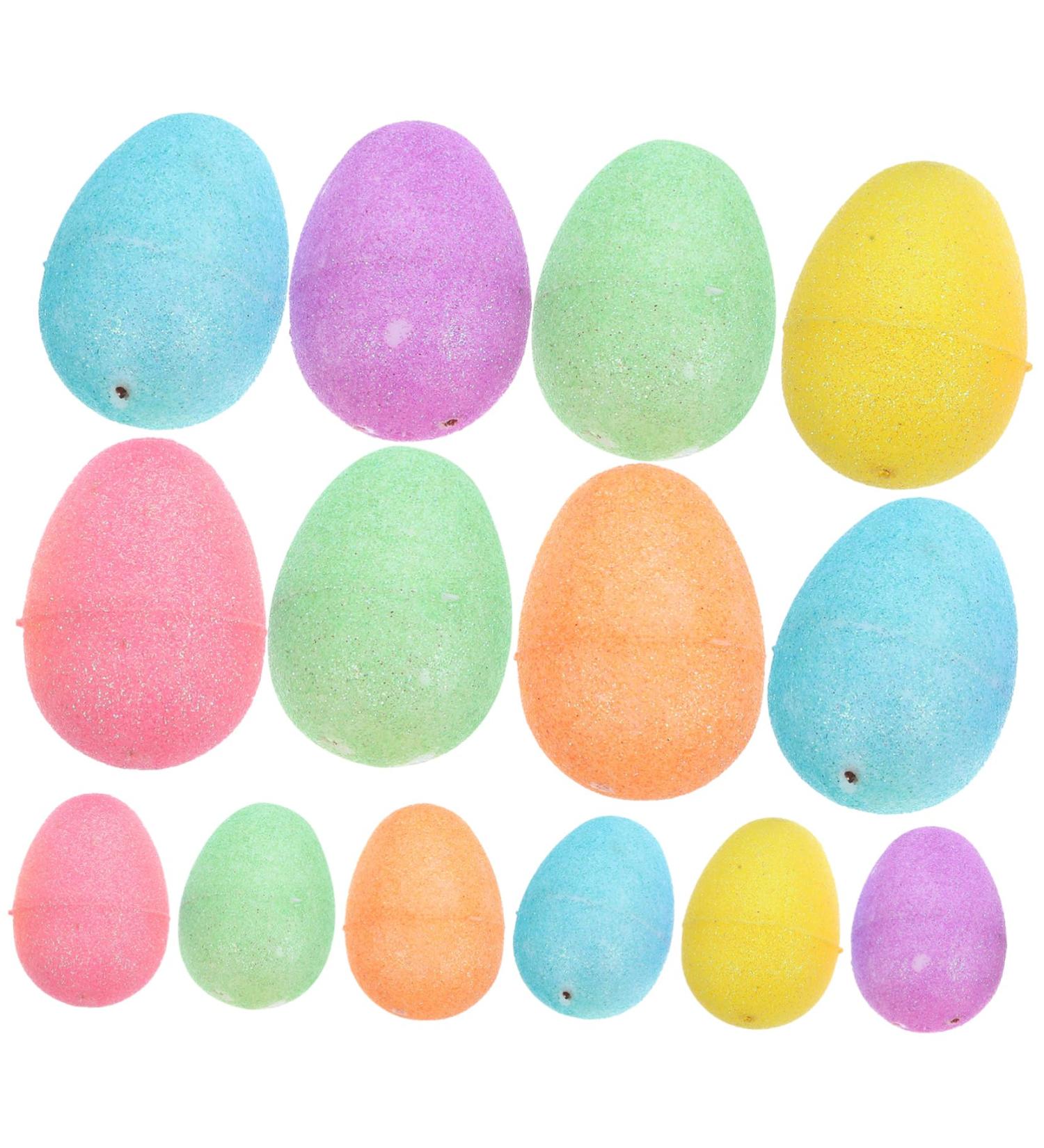 WHAMVOX 20pcs Open Shell Eggs Ornament Boxes Basket Decor Easter Party Favors Supplies Toy Egg Shape 1 - Buy Online on GoSupps.com