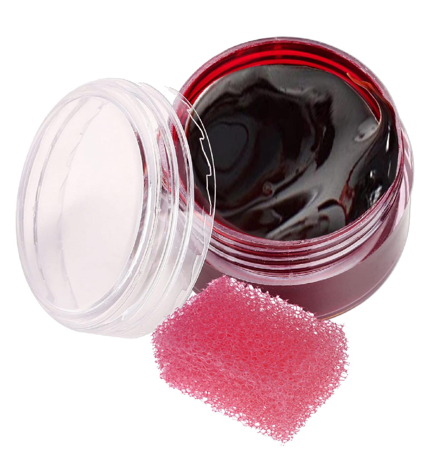 Wismee Fake Blood Gel (1.06oz) | Halloween Makeup Stage SFX Kit with Scab Texture | Coagulated Special Effects Makeup - Buy Online on GoSupps.com