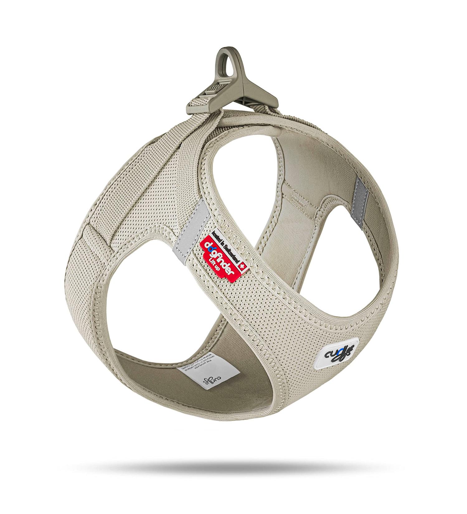 Buy Curli Vest Harness - Light Tan M (Einfarbig) | Air-Mesh Comfort for Pets | International Shipping Available - Buy Online on GoSupps.com