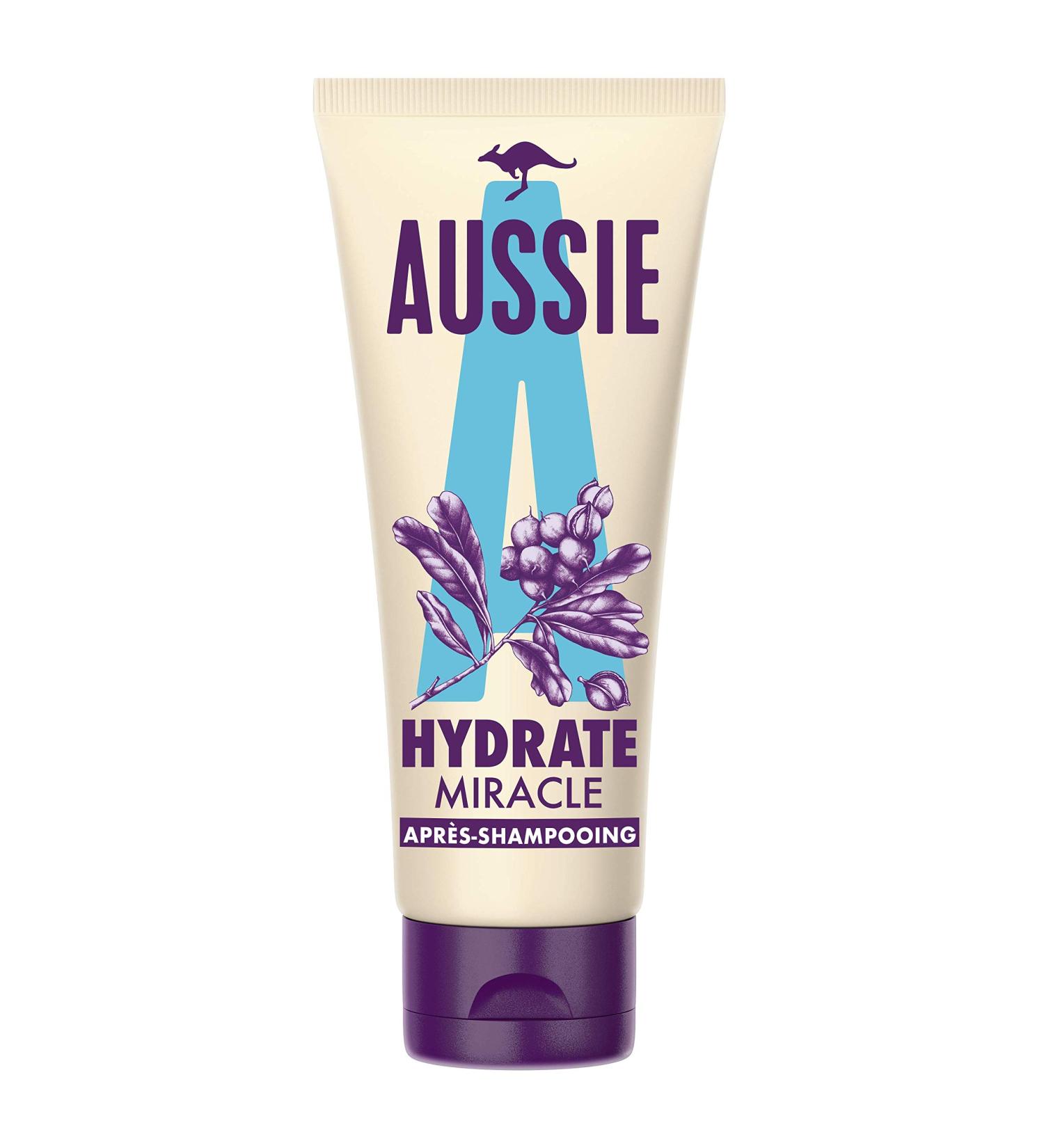 Aussie Hydrate Miracle Conditioner For Dry Hair With Macadamia Oil 200ml - Buy Online on GoSupps.com