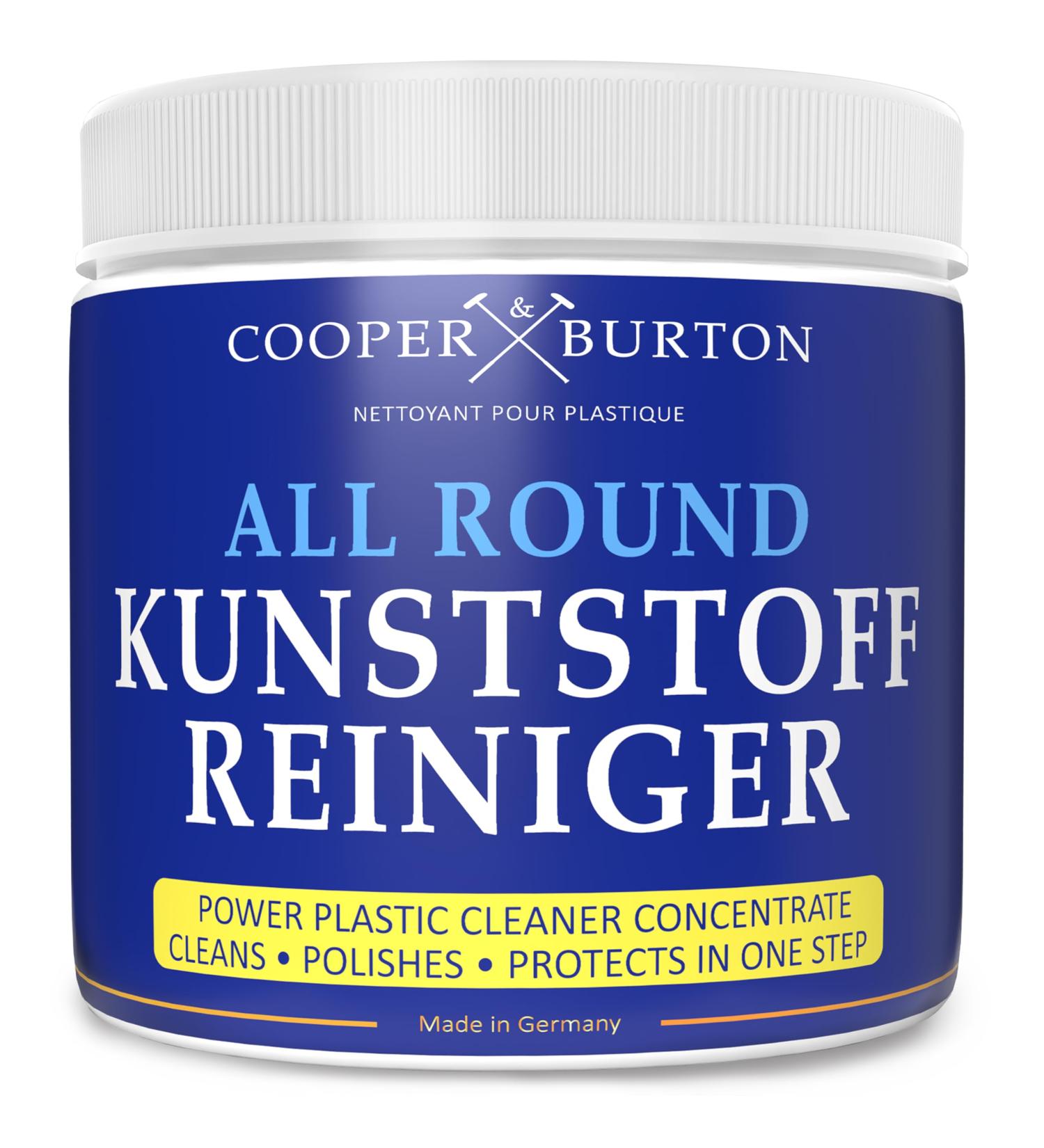 Powerful Plastic Intensive Cleaner Concentrate 0.5 kg | Eco-Friendly Cleaning Agent by Cooper & Burton | Removes Dirt & Stains for Radiant Cleanliness - Buy Online on GoSupps.com