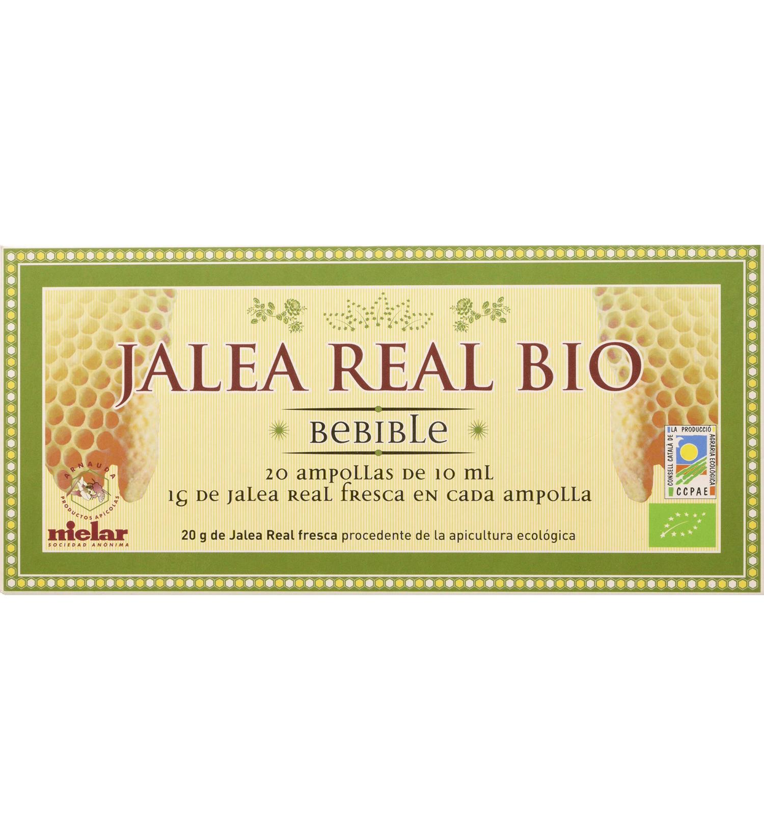  Mielar Royal Jelly 1Gr Bio 20 ampoules - 1 unit - Buy Online on GoSupps.com