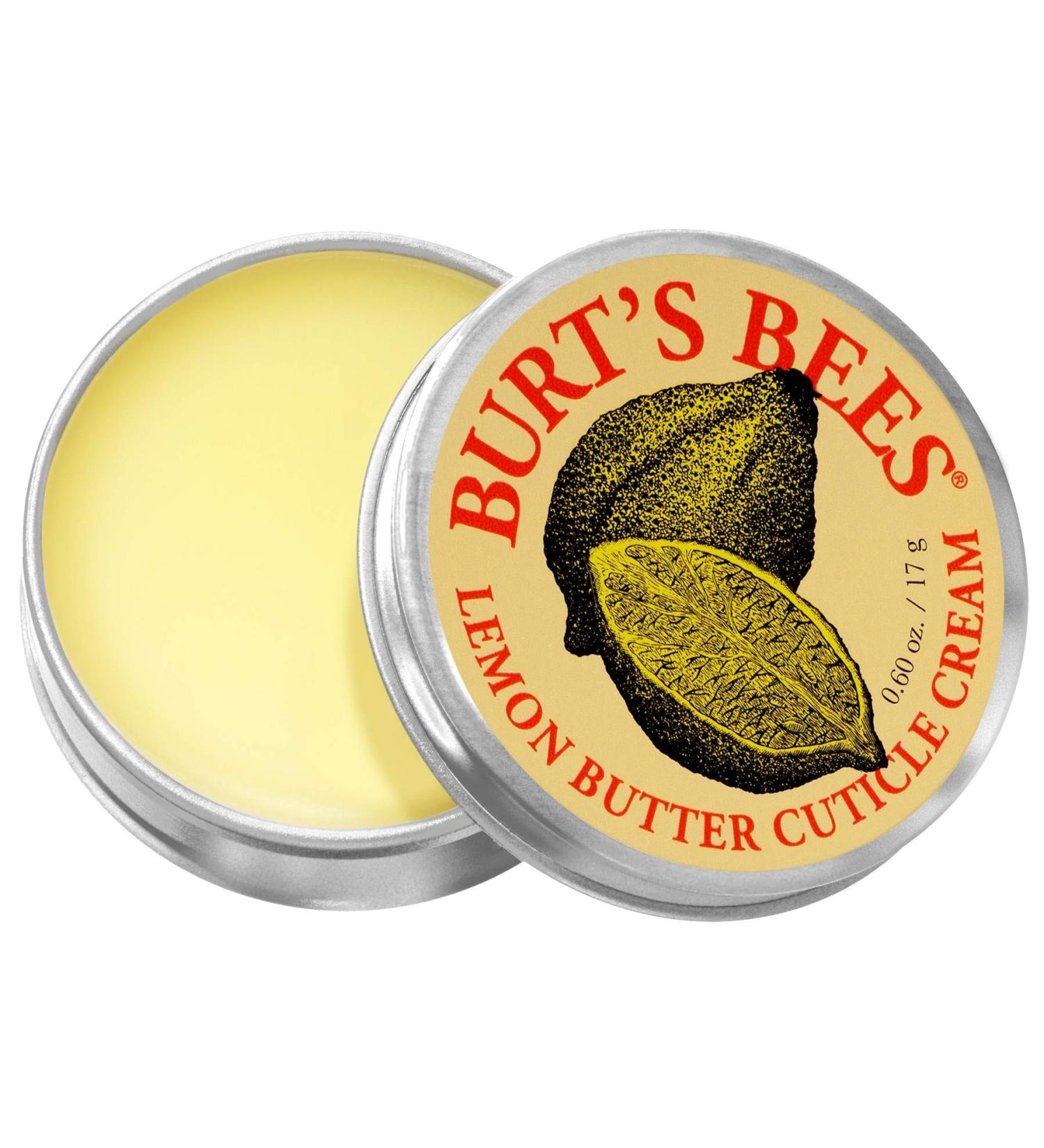 Burt's Bees Lemon Butter Cuticle Cream - 0.6 oz | 100% Natural - Buy Online on GoSupps.com