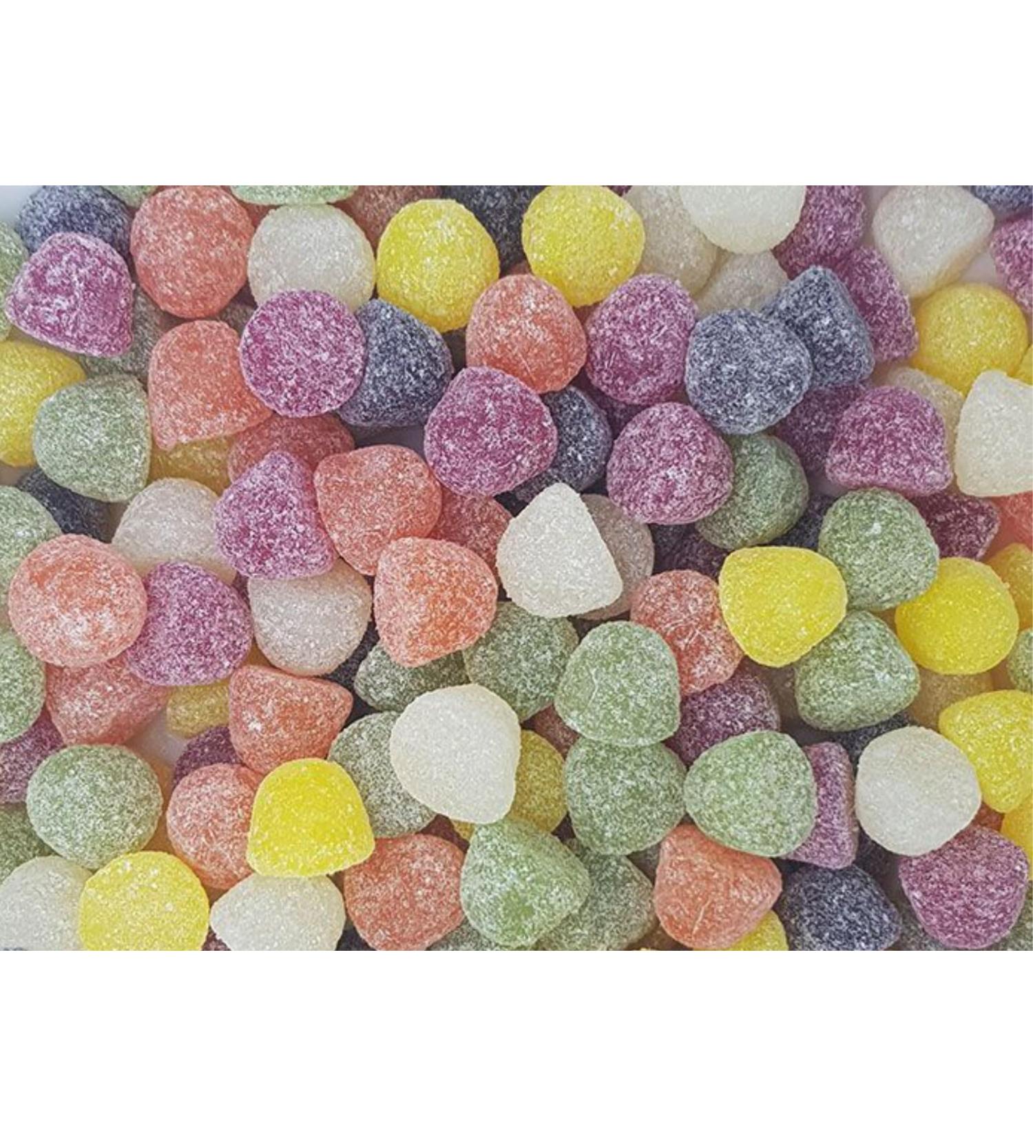 1kg American Hard Gums Candy Pick & Mix Sweets Mixed Assortment Selection Resealable Pouch Share Bag