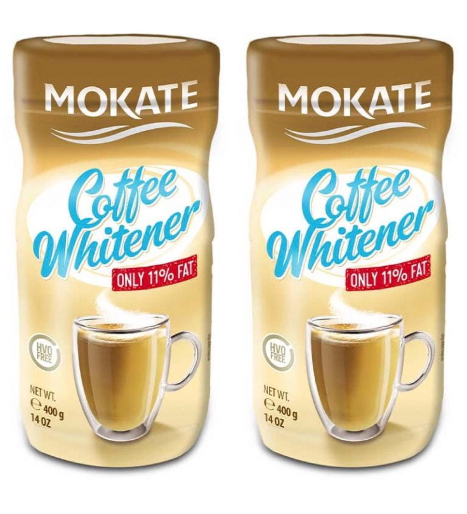 Mokate Coffee and Tea Whitener 2x 400g - 14% Fat | High-Quality Creamer - Buy Online on GoSupps.com