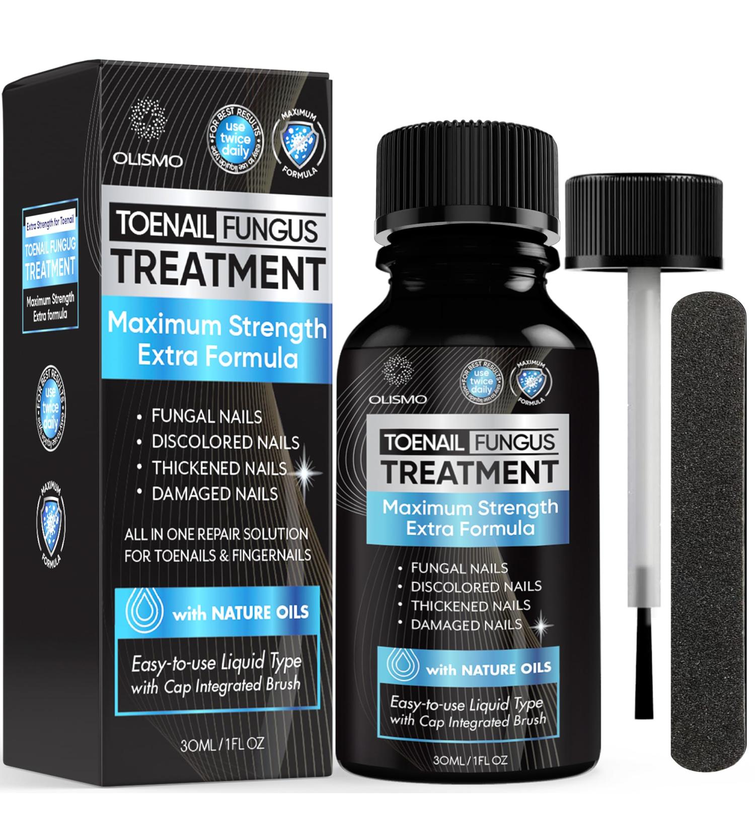 Extra Strength Toenail Fungus Treatment 30ML - Fast Relief for Men & Women | Nail Fungus Cure - Buy Online on GoSupps.com