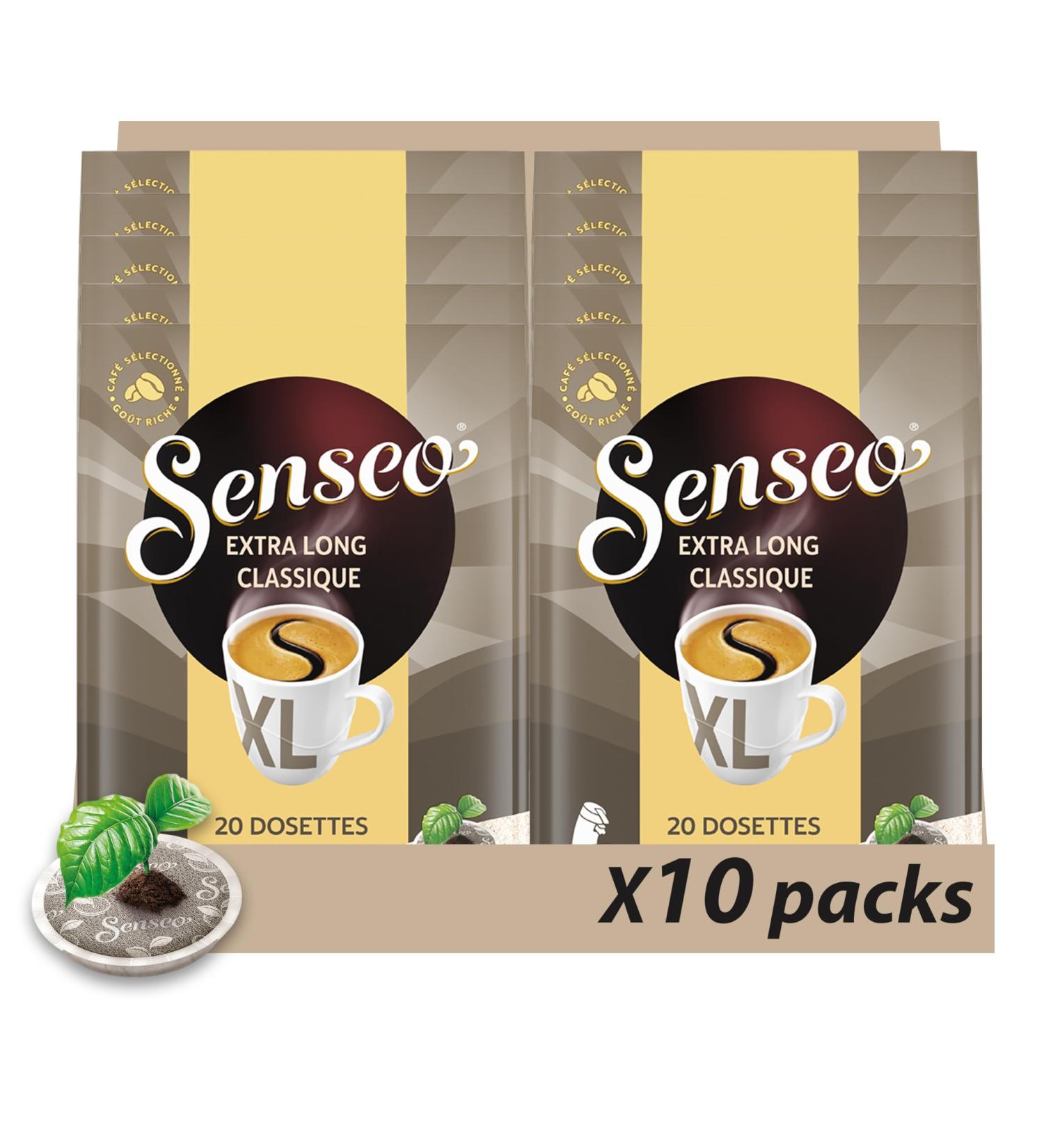  Senseo Senseo Xtra Long Classic 20 pods 250g - Buy Online on GoSupps.com