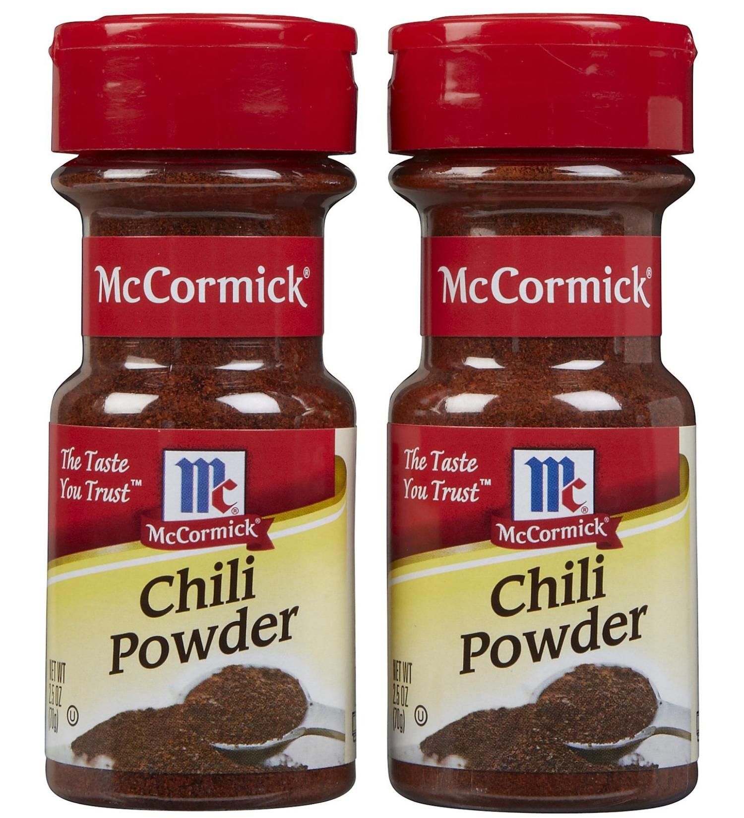 McCormick Chili Powder, 2.5 oz, Pack of 2