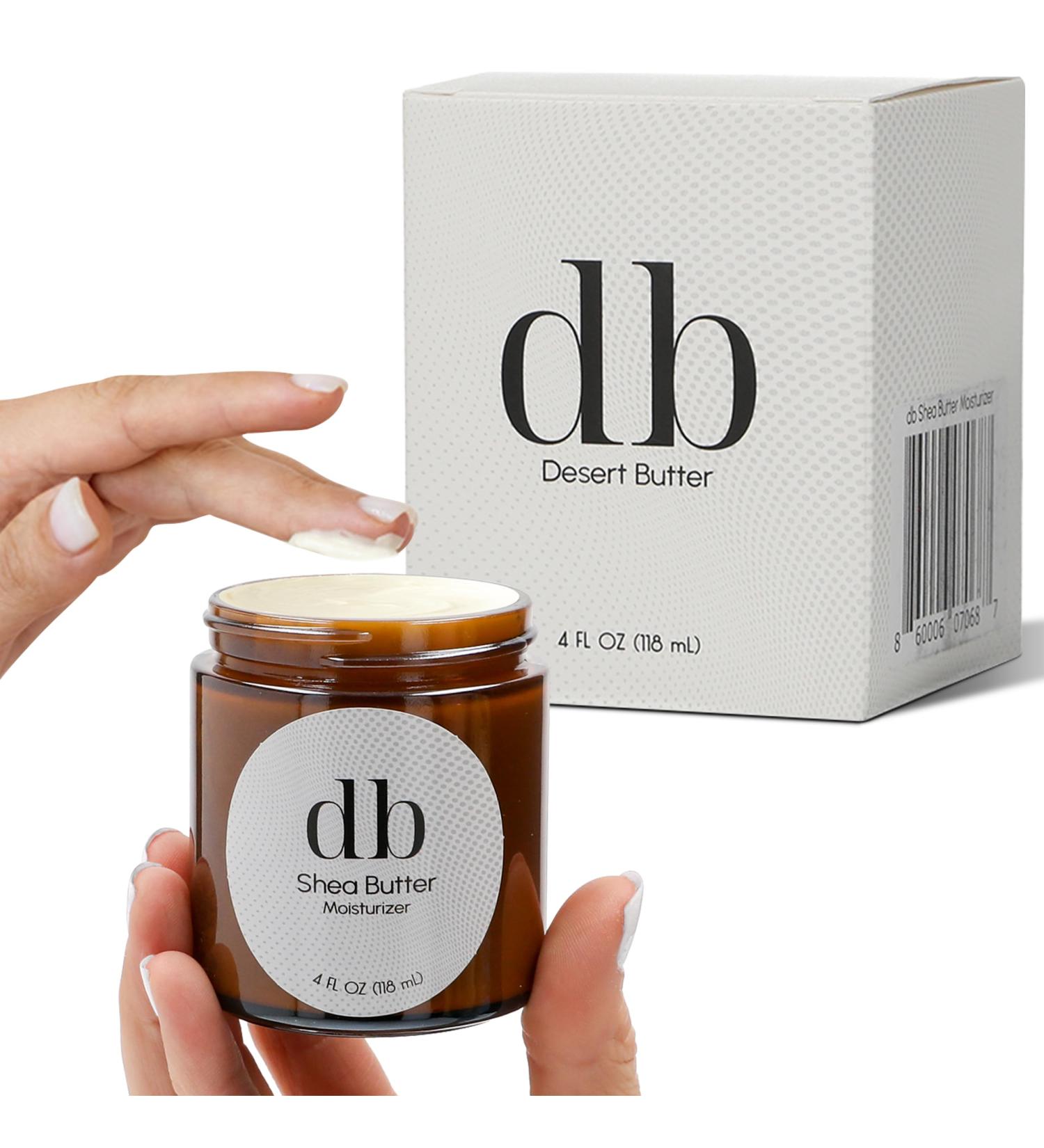 Buy dB Shea Butter Moisturizer with Lavender Mango & Jojoba - Thick Fast-Absorbing Formula for Dry Skin | All-Natural Made in USA - Buy Online on GoSupps.com
