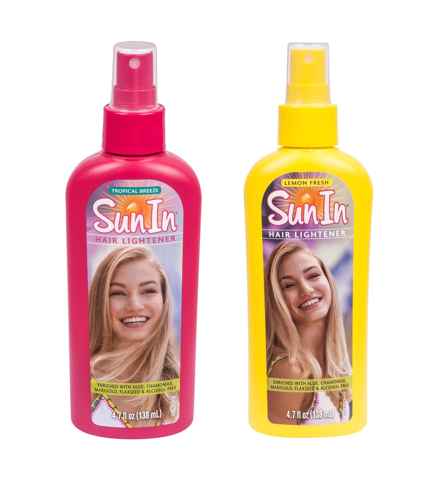 Sun-In Hair Lightener Tropical Breeze & Lemon Fresh Combo | Brighten Your Hair Naturally - Buy Online on GoSupps.com