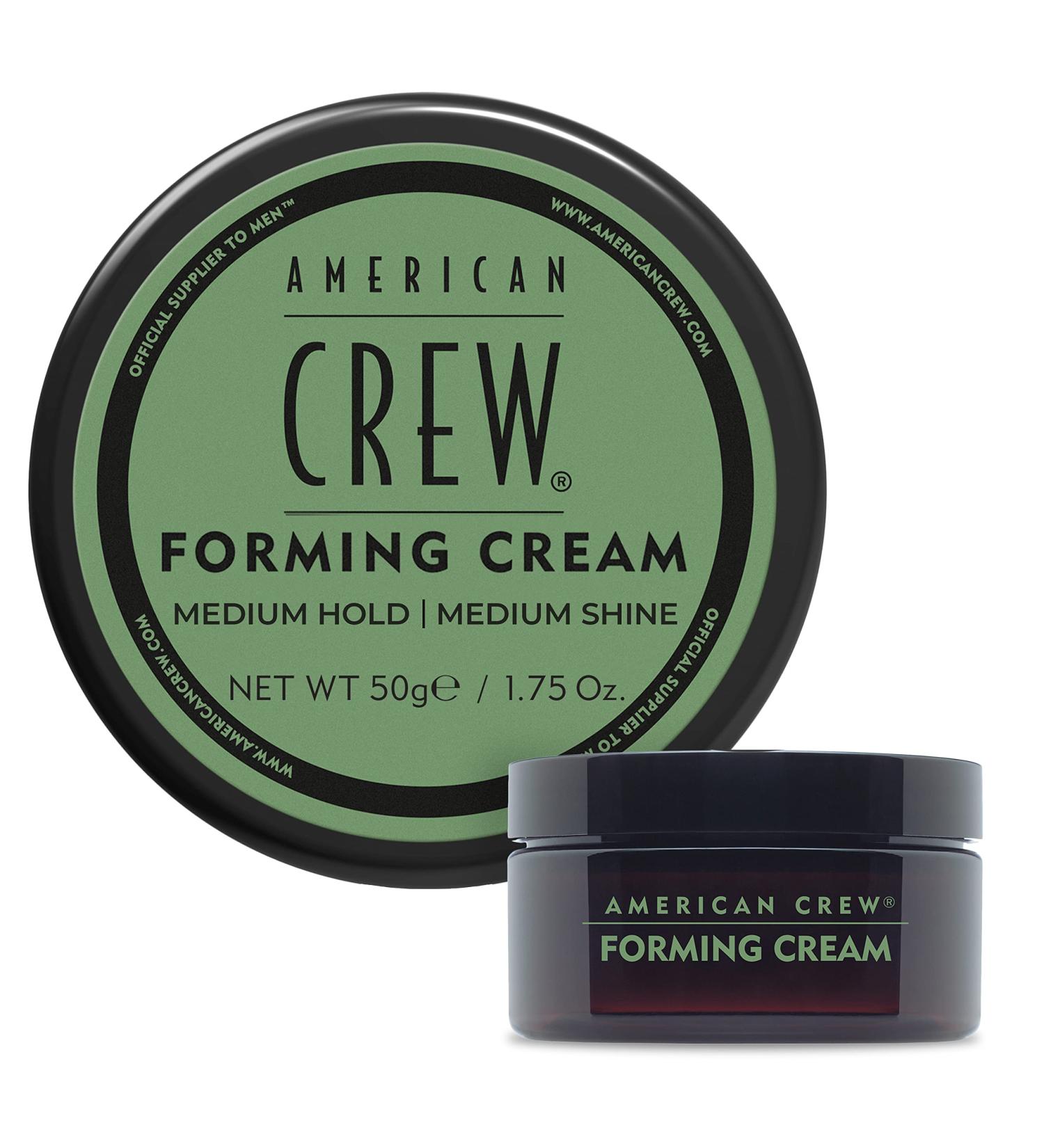 Men's Hair Forming Cream by American Crew (OLD VERSION)  Like Hair Gel with Medium Hold & Medium Shine  1.75 Oz (Pack of 1)