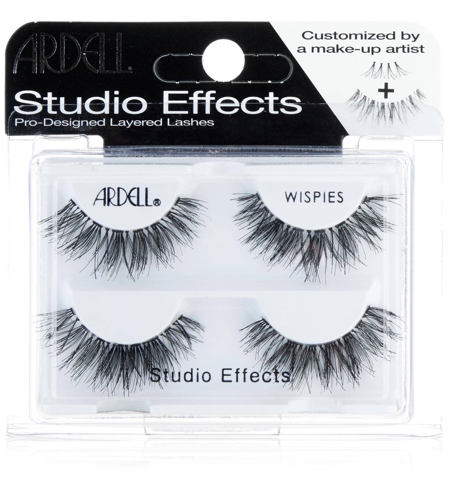 Shop Ardell Studio Effects Wispies - 2 Pairs of Luxurious False Eyelashes | International Shipping Available - Buy Online on GoSupps.com