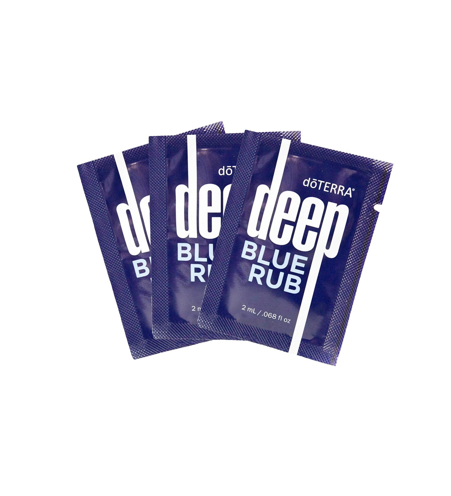doTERRA Deep Blue Rub Samples 0.068 Fl Oz (Pack of 10)