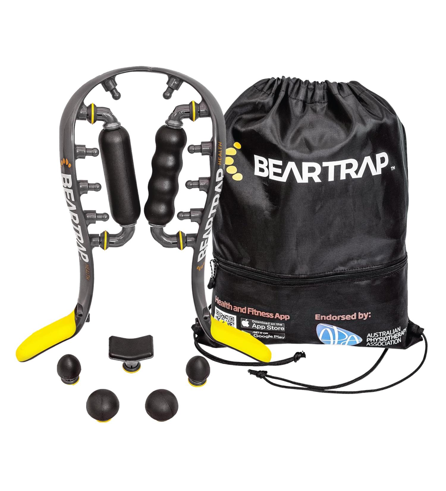 Beartrap Health Muscle Pain Relief Tool | Full-Body Self-Treatment for Faster Recovery & Enhanced Training - Buy Online on GoSupps.com