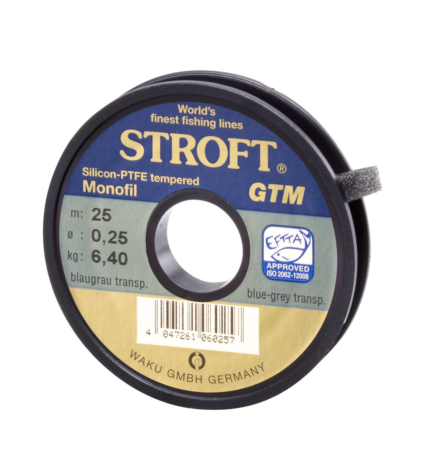 STROFT GTM leader spool 50.0 meters 0.16 mm / 3.00 kg