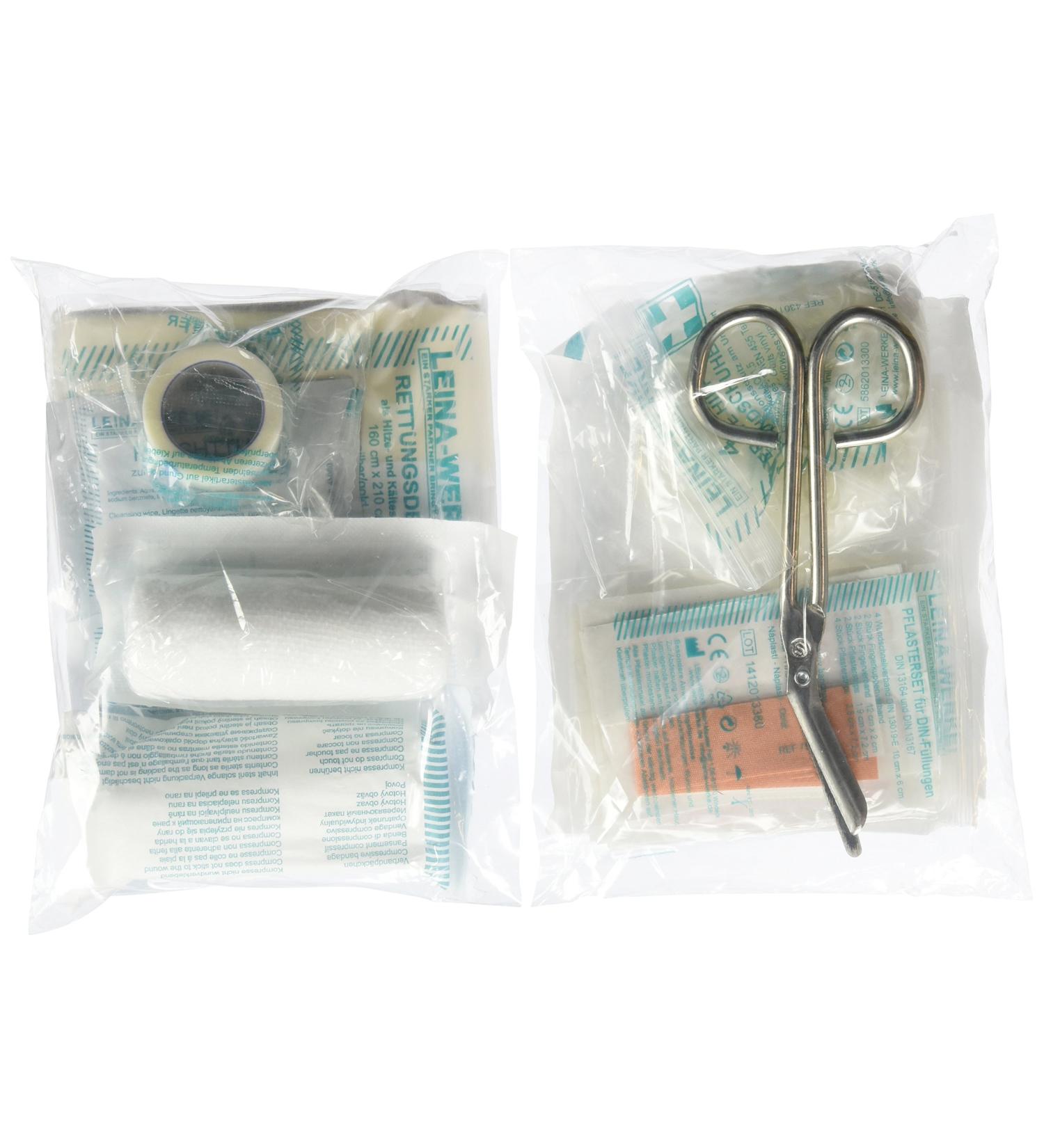 LEINA-WERKE REF 17016 First aid refill pack DIN 13167 in foil bag