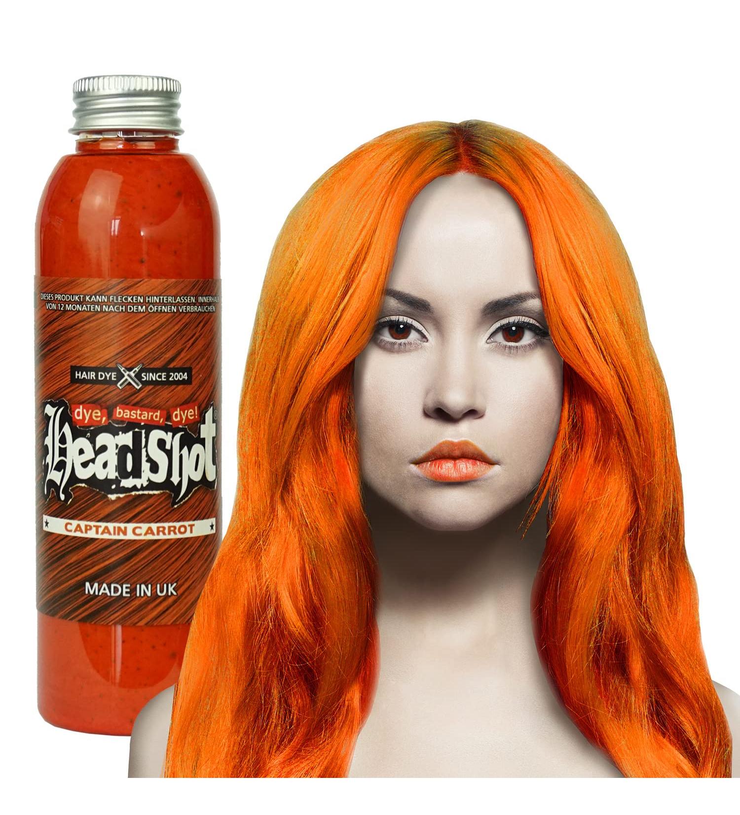Buy Captain Carrot Orange Semi-Permanent Hair Color - 150 ml | International Shipping Available - Buy Online on GoSupps.com