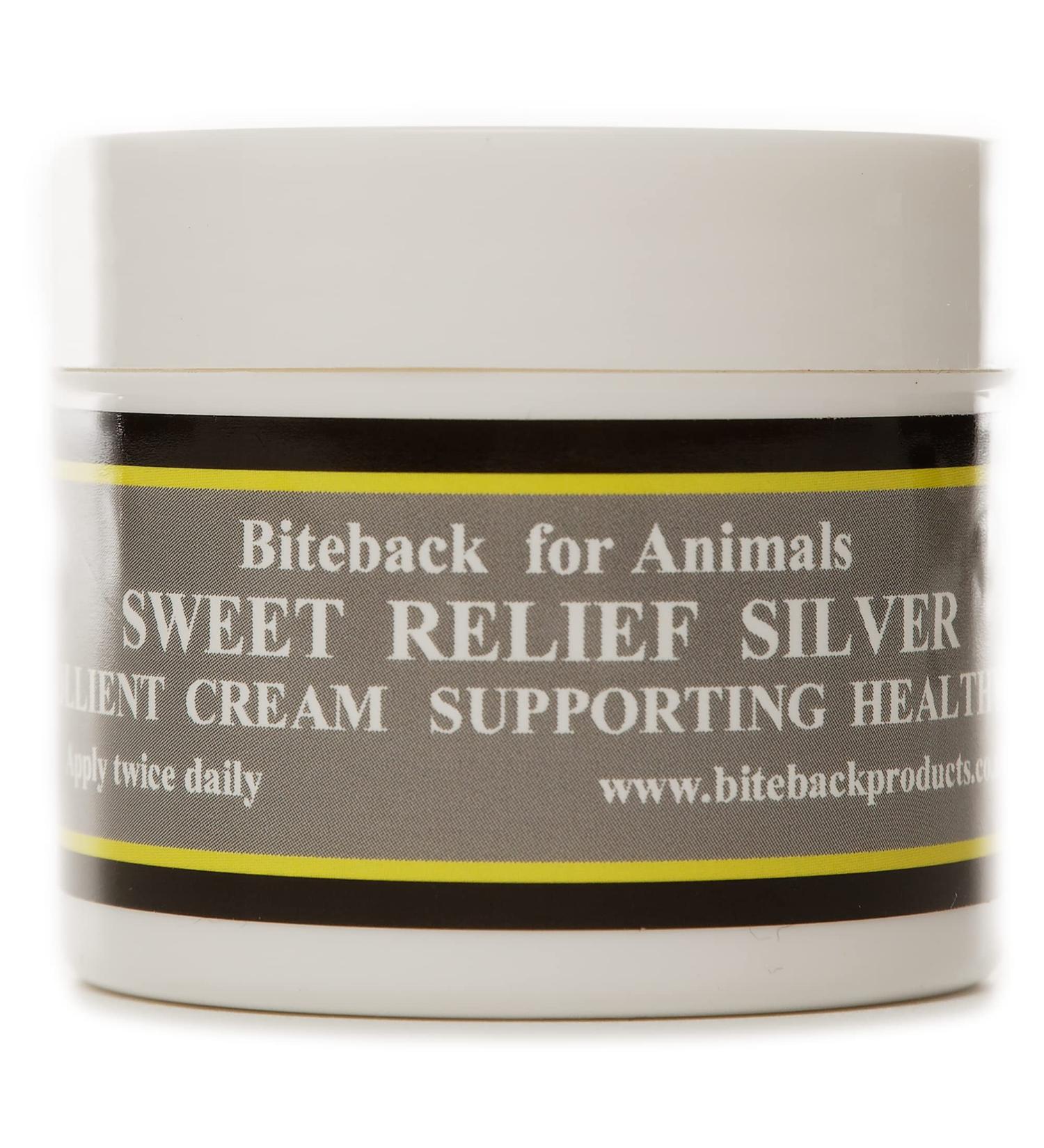 Sweet Relief Silver Cream - Antiseptic for Dogs & Horses - 50g - Buy Online on GoSupps.com