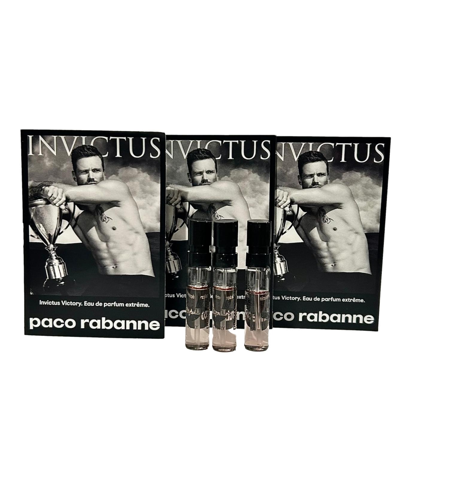 Paco Rabanne INVICTUS EDP Extreme MEN spray vial perfume 1.5 ml / 0.05 fl oz - Set of 3 - Buy Online on GoSupps.com
