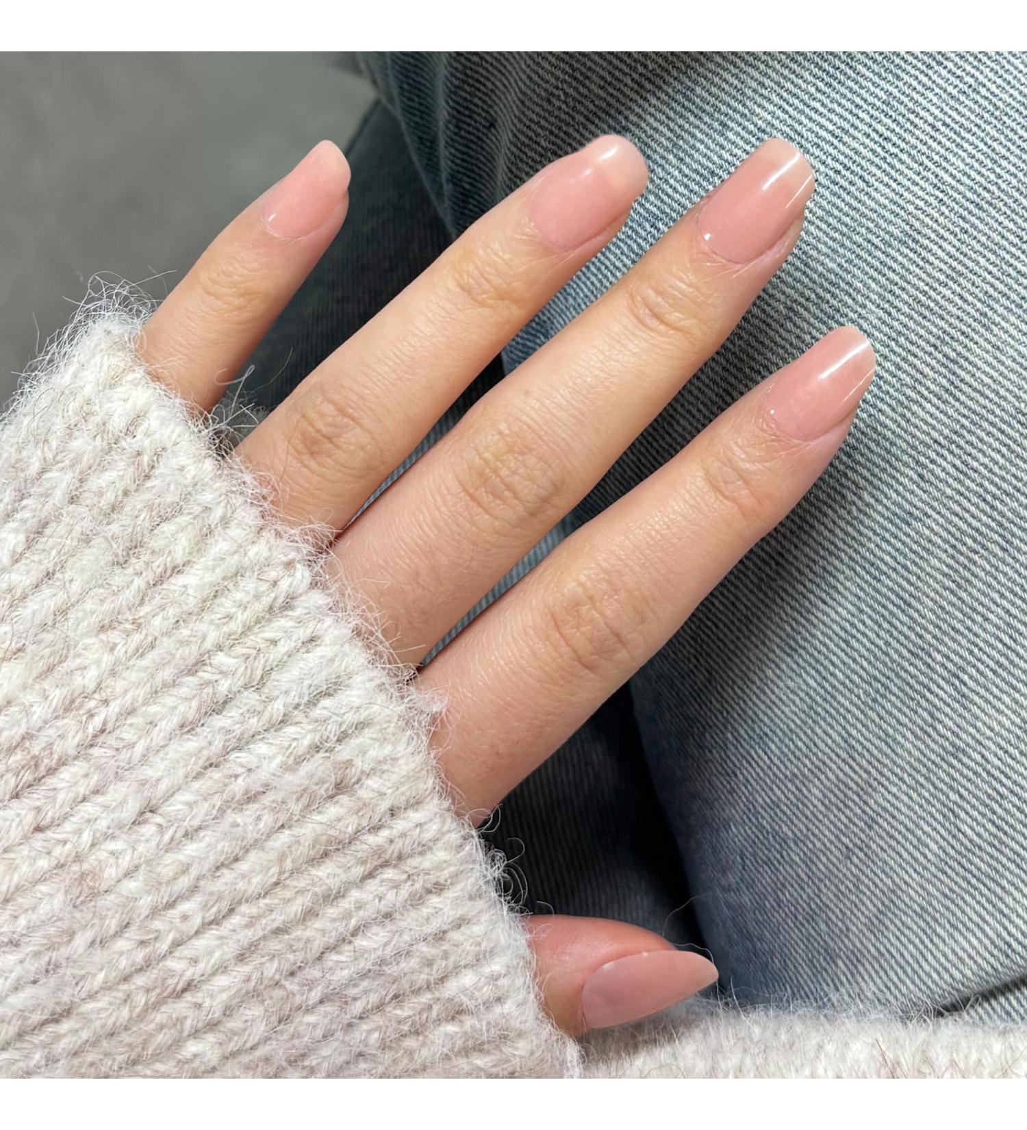 Shop Danni & Toni Half-Hardened Gel Nail Films - Nude-Rosa Glitter UV Gel Foil | International Shipping Available - Buy Online on GoSupps.com