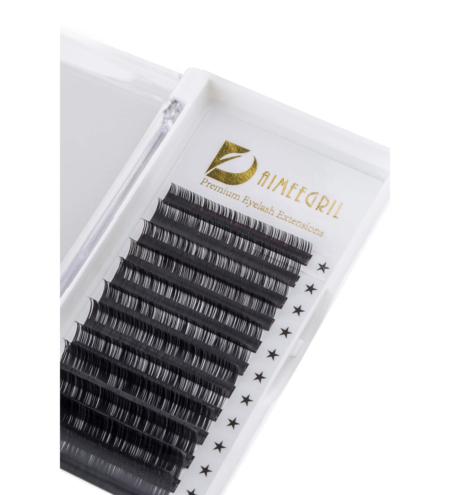 Eyelash Extension 0.15 CC Curl Mink | Classic Faux Mink Individual Lashes | 8-15mm Mixed Tray for Salon Use - Buy Online on GoSupps.com