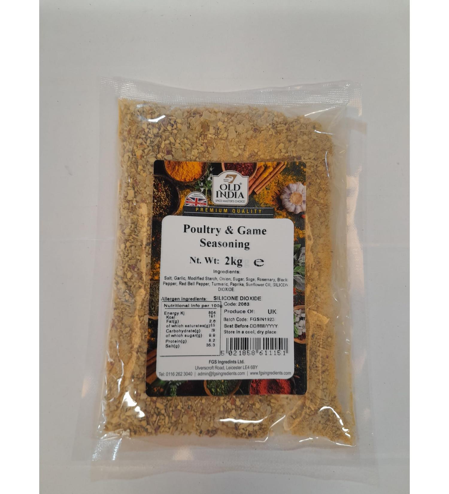 Old India Poultry & Game Seasoning 2kg