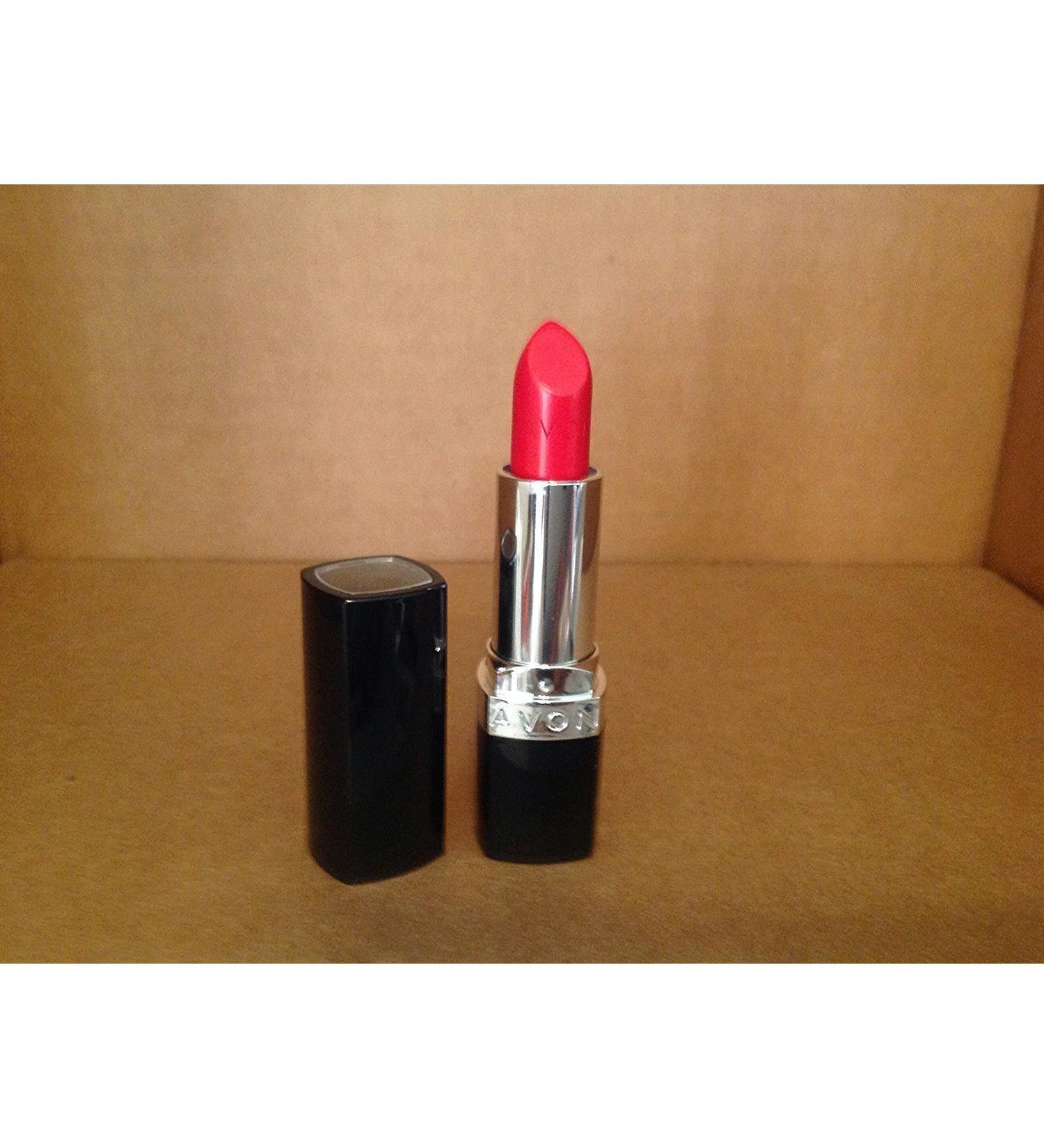 Avon Ultra Color Rich Bold Red Lipstick Ruby Shock