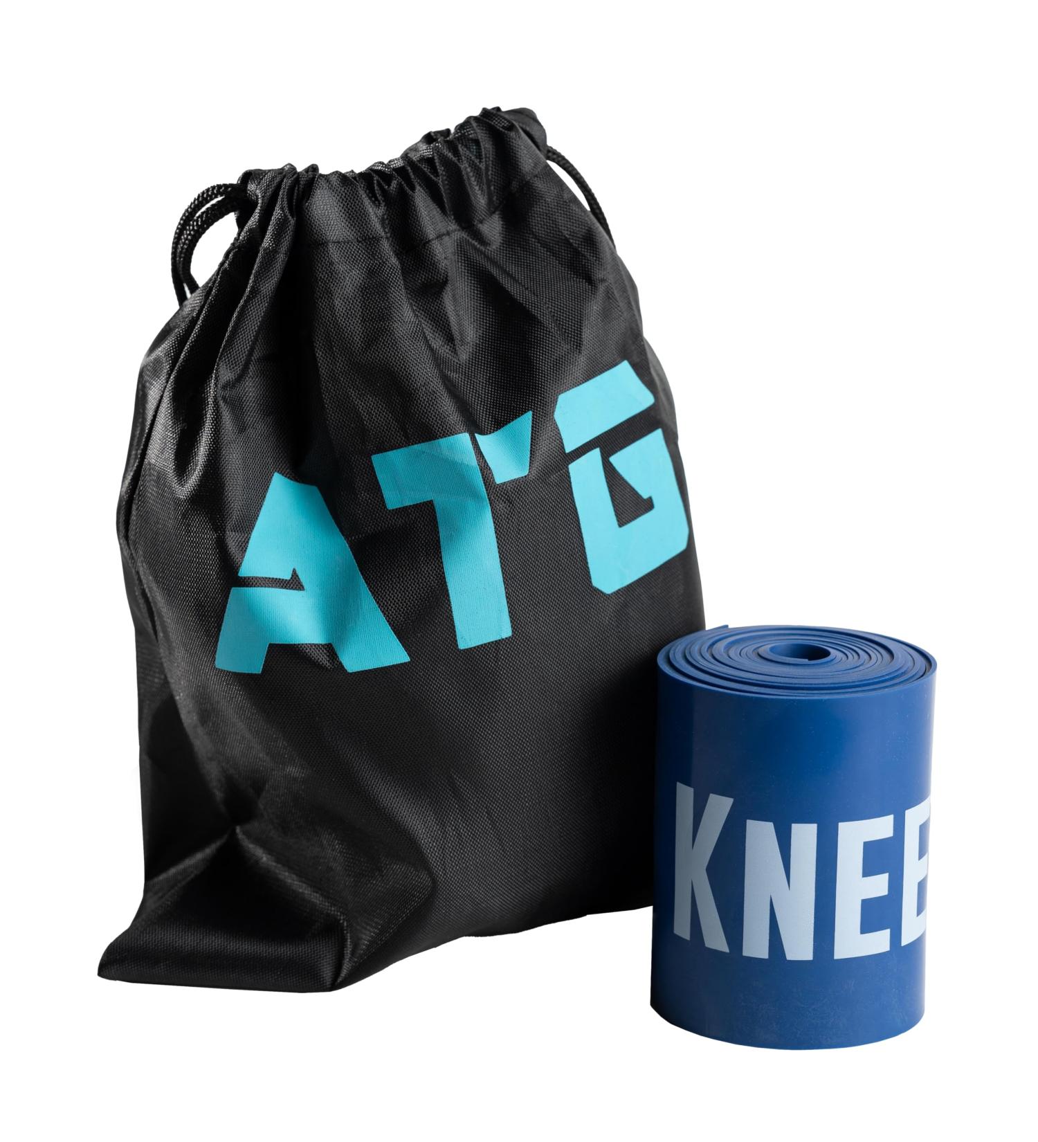 Knees Over Toes Guy ATG Floss Bands - Sapphire Blue Medium Workout & Stretch Bands for Mobility Recovery Improved Circulation & Soreness Relief - Buy Online on GoSupps.com